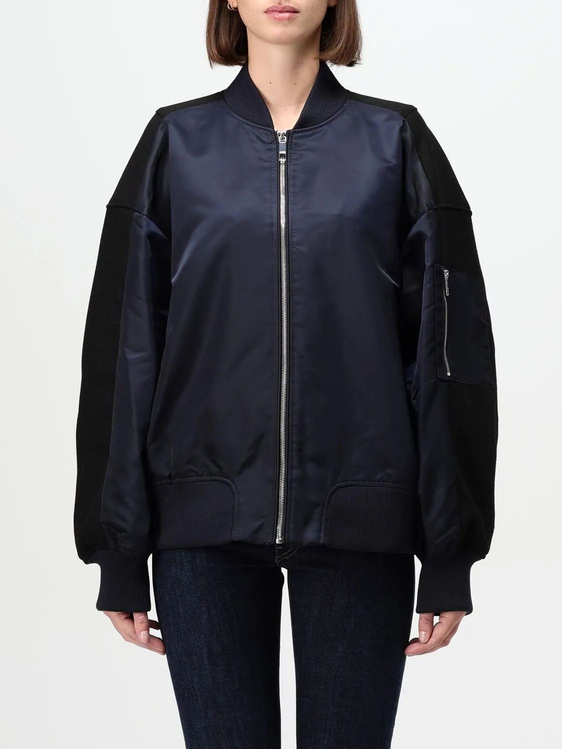 Bomber Boss in misto lana idrorepellente