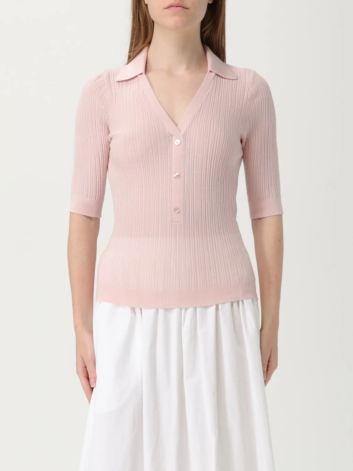 Polo in maglia di lana vergine Boss