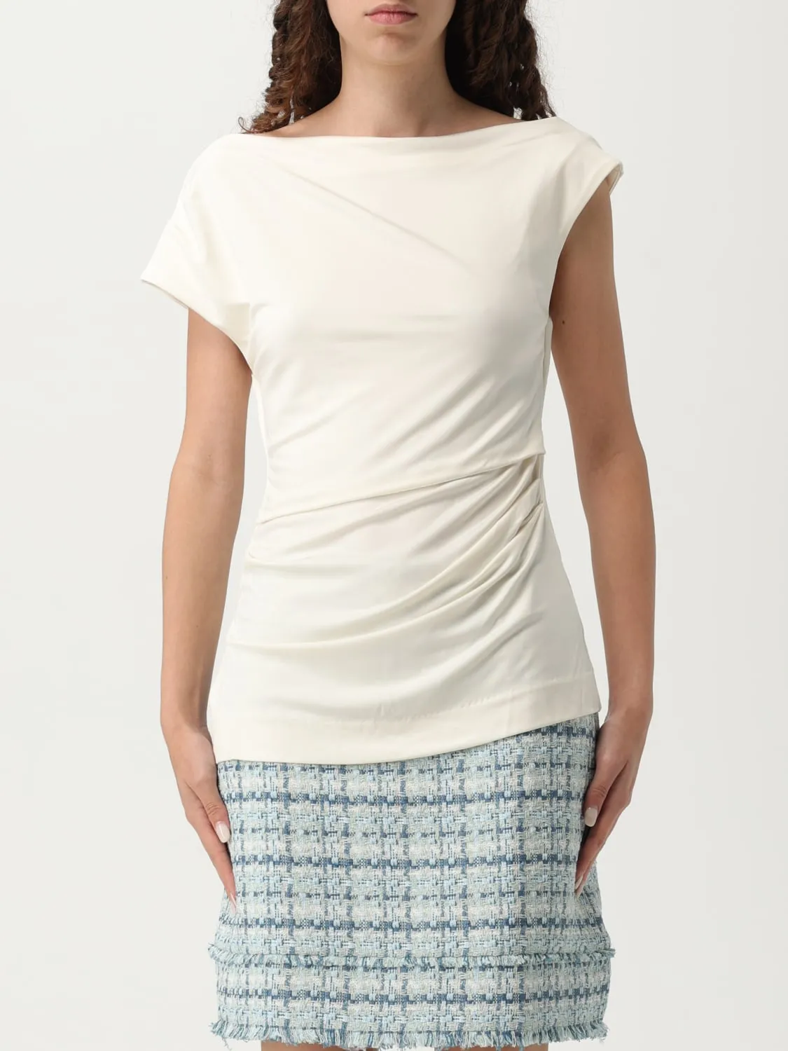 Blusa Boss in jersey stretch