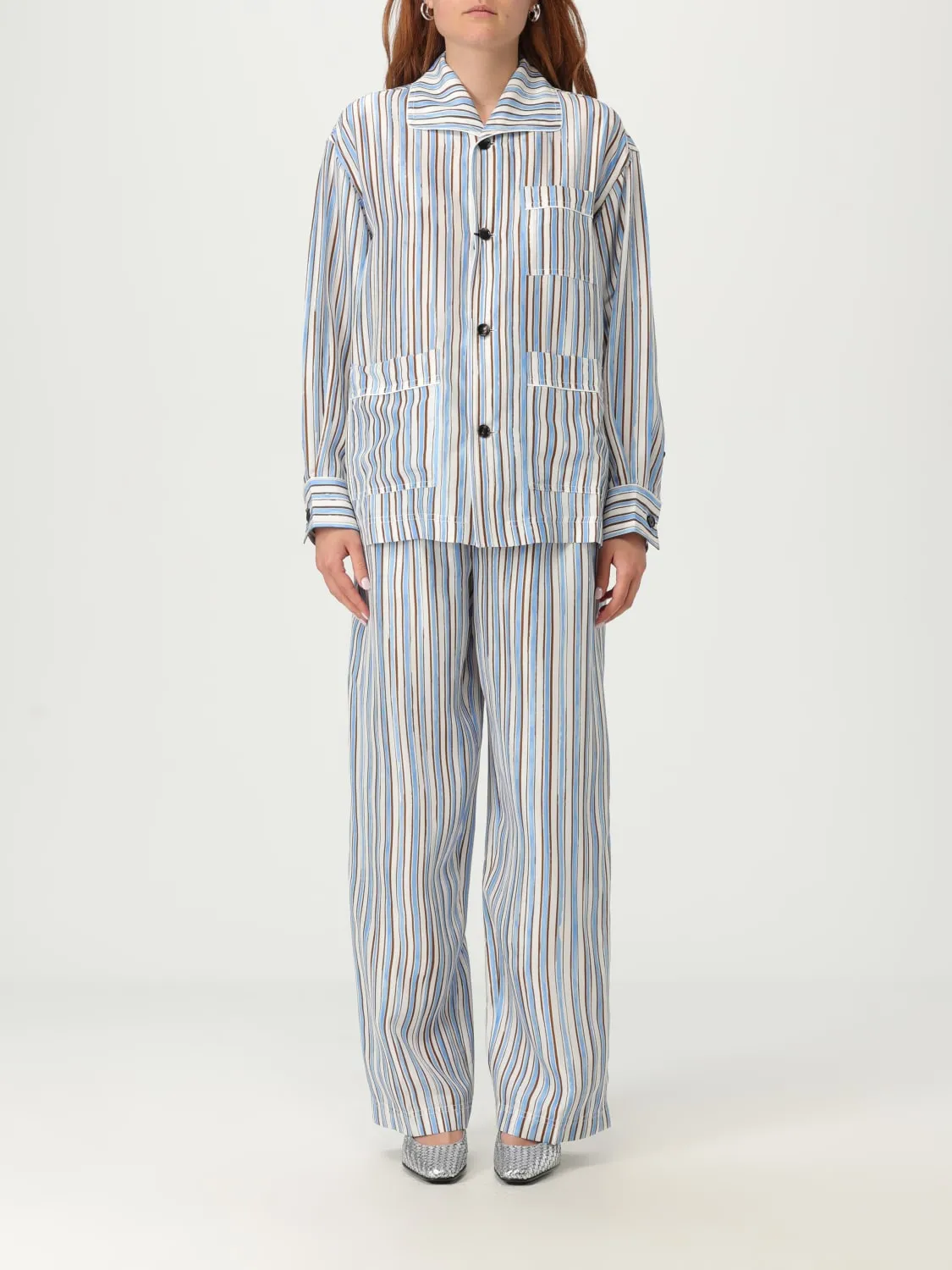 Coordinato a righe Bottega Veneta