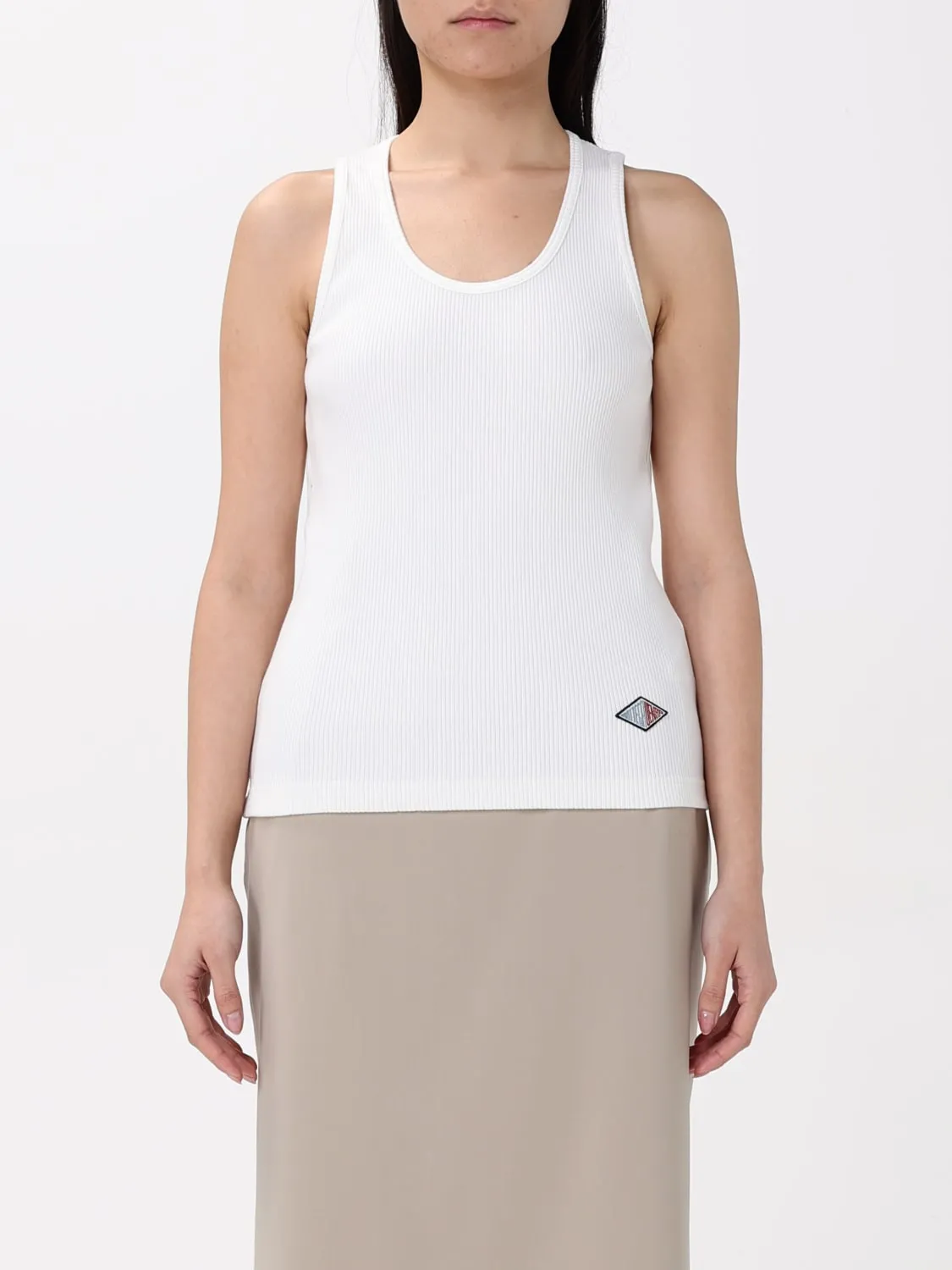 Canotta Bottega Veneta in cotone stretch