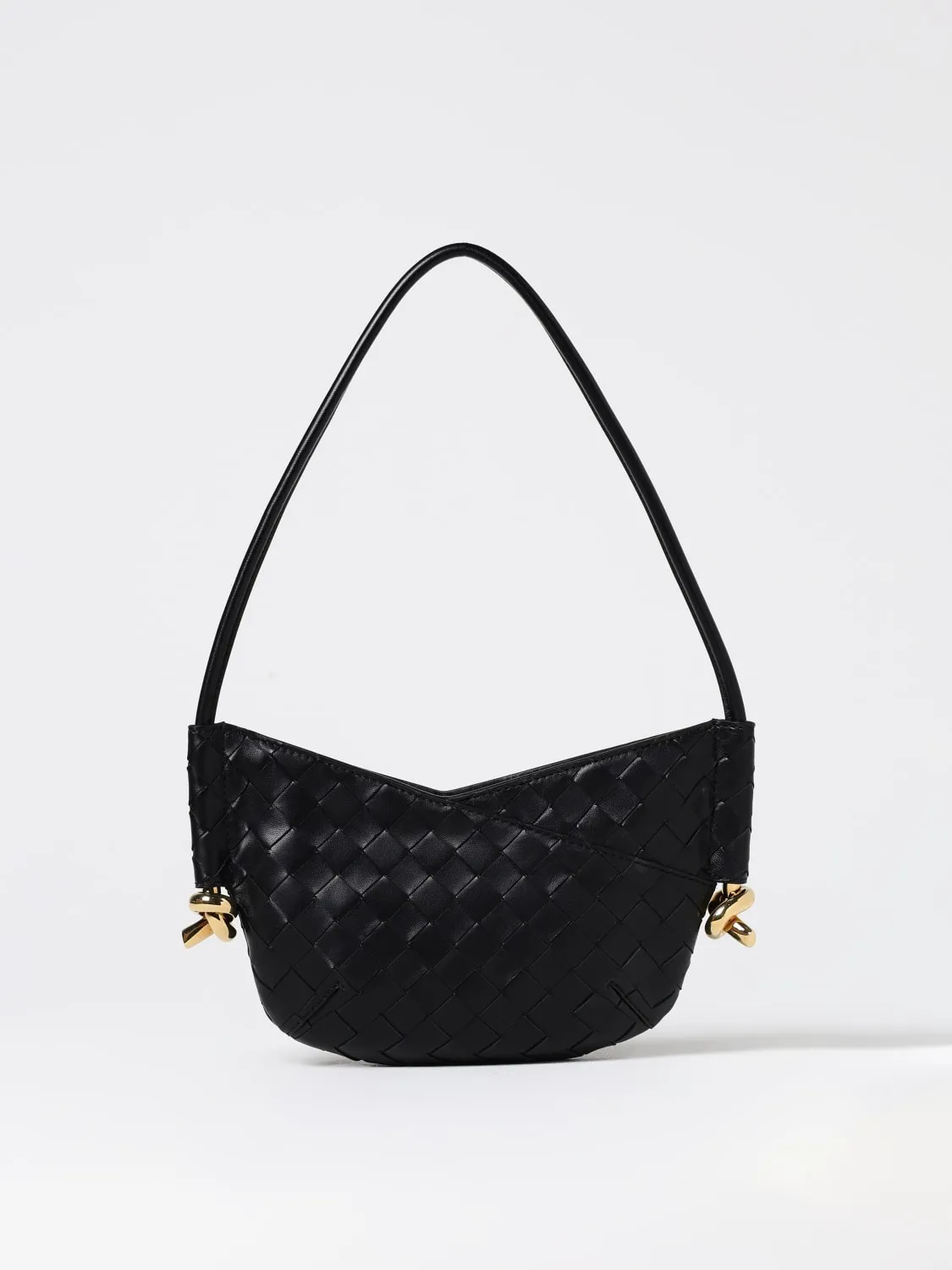 Borsa Solstice Bottega Veneta in nappa intrecciata