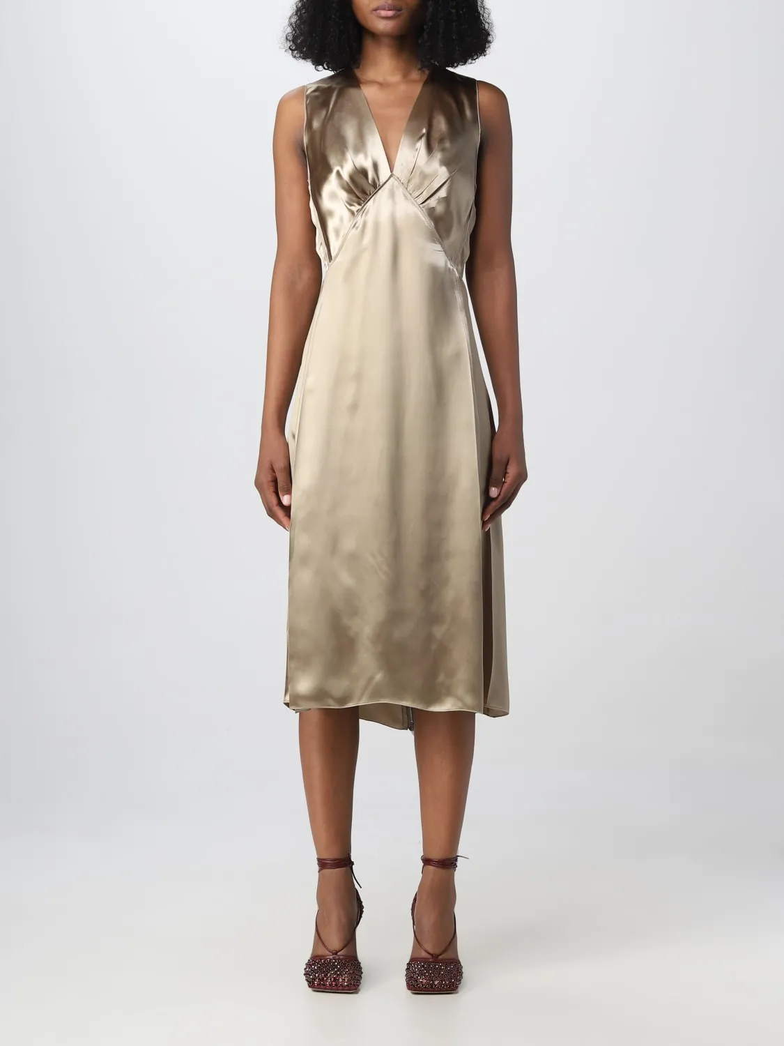 Abito Bottega Veneta in raso