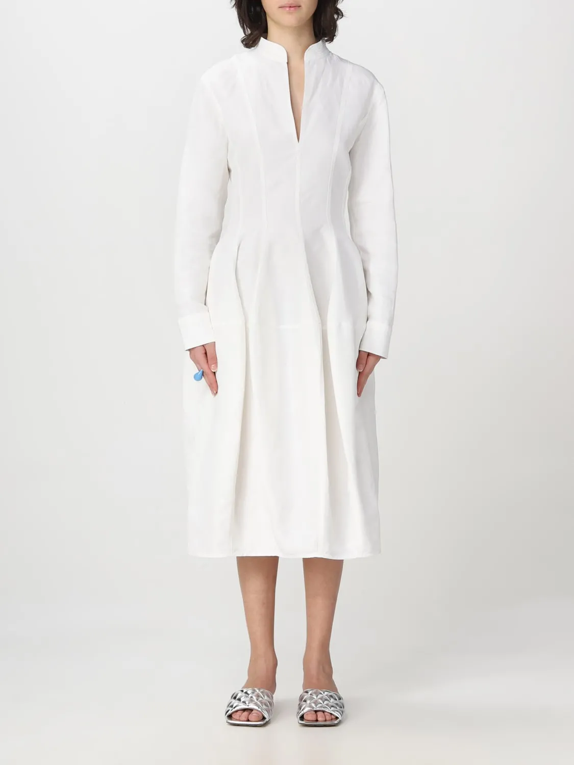 Abito Bottega Veneta in lino e viscosa