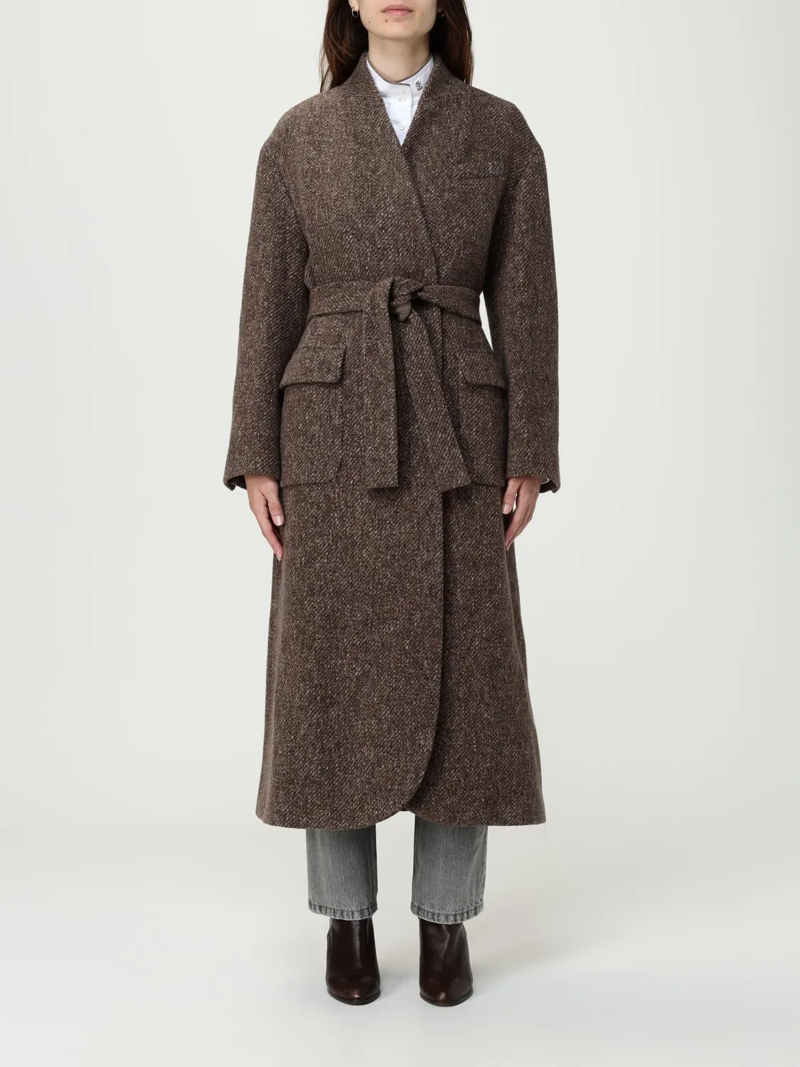 Cappotto Brunello Cucinelli in lana e cashmere