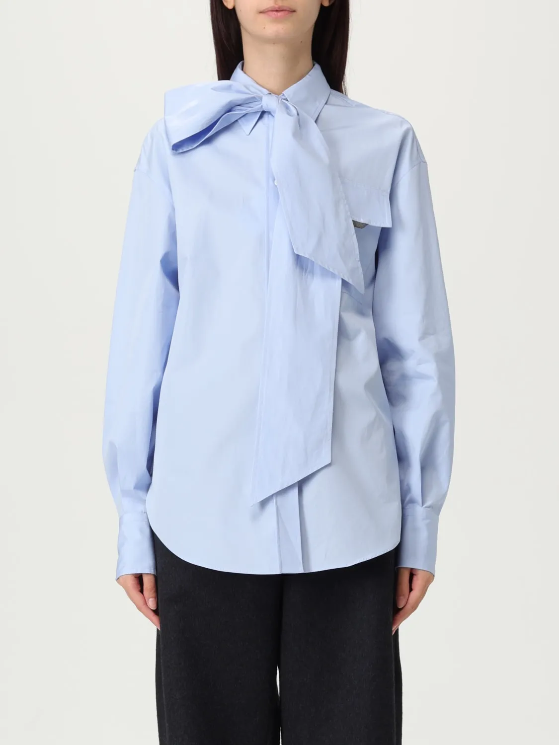 Camicia Brunello Cucinelli in popeline