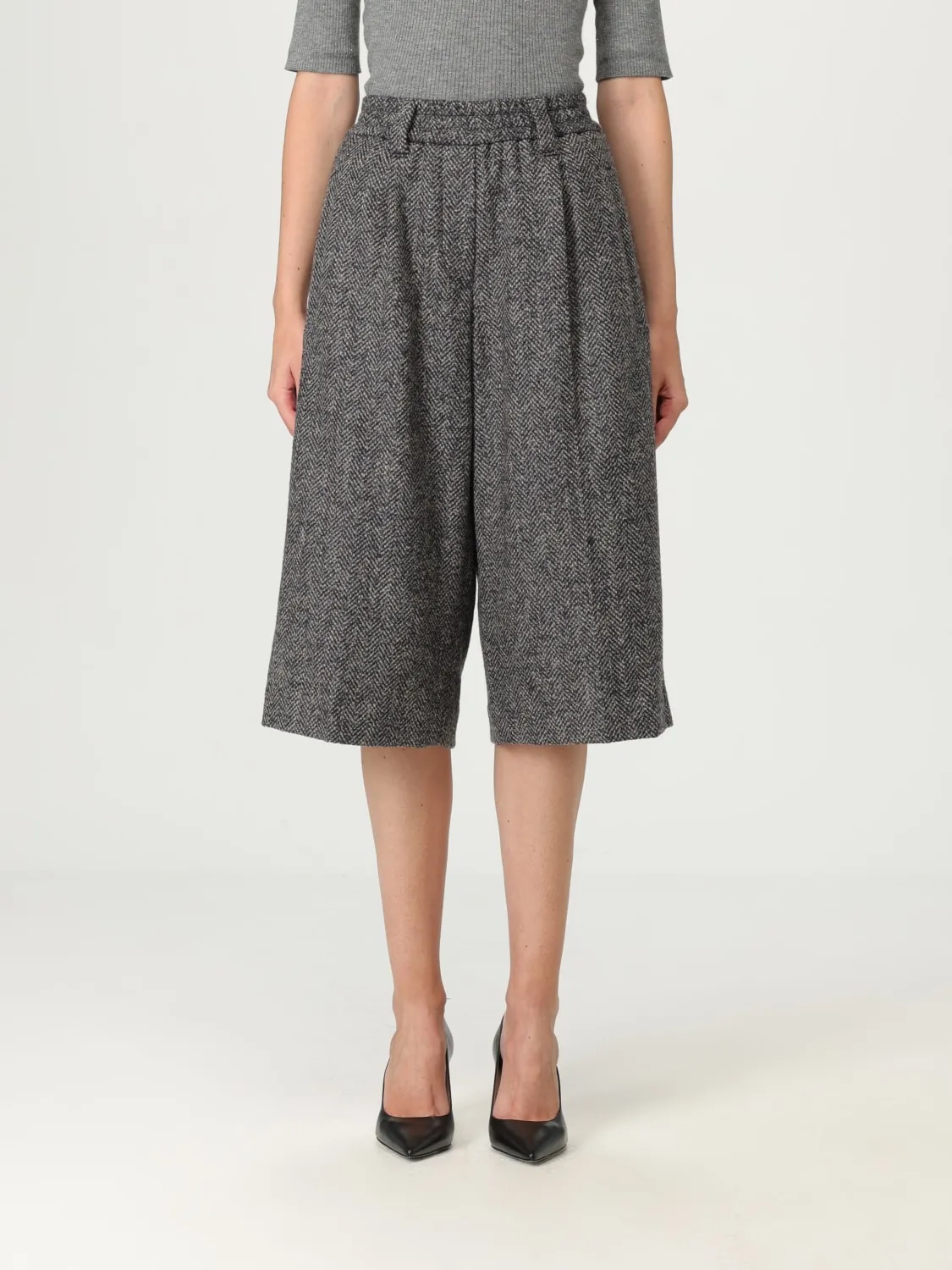 Pantaloncino Brunello Cucinelli in misto lana vergine