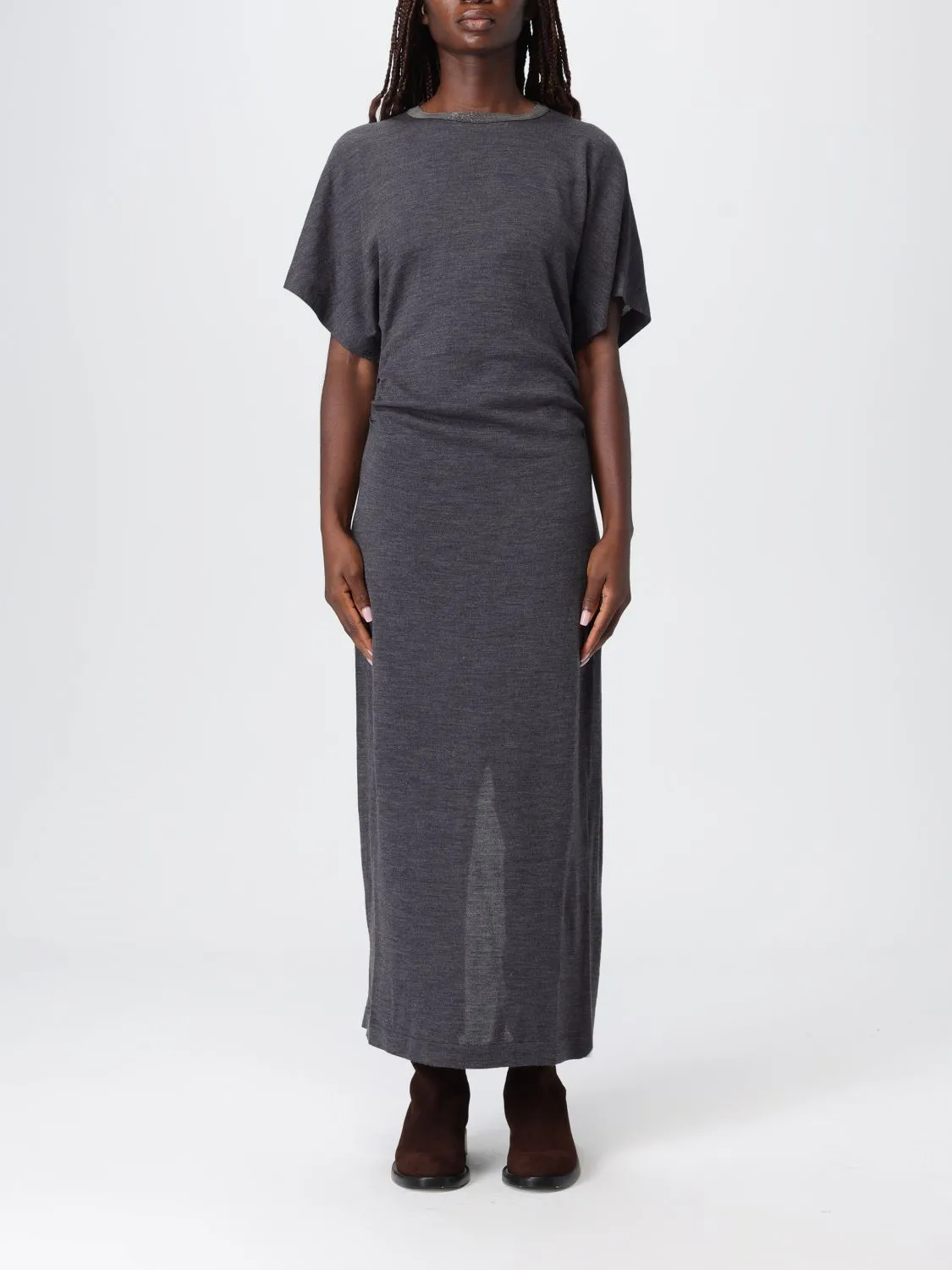 Abito Brunello Cucinelli in maglia di lana vergine