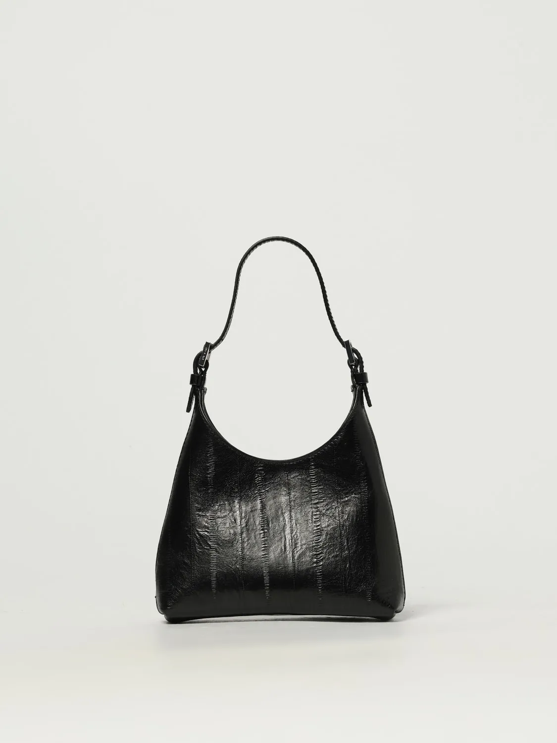 Borsa Baby Camryn by Far in pelle increspata