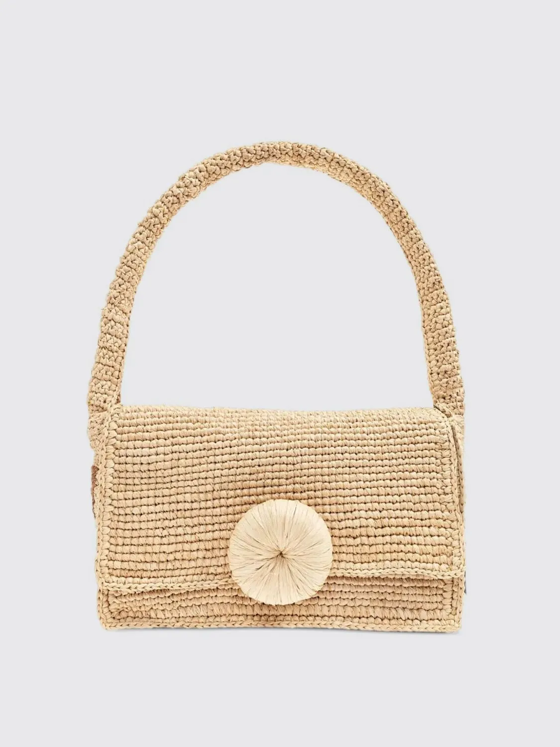 Borsa Miro by Malene Birger in rafia crochet