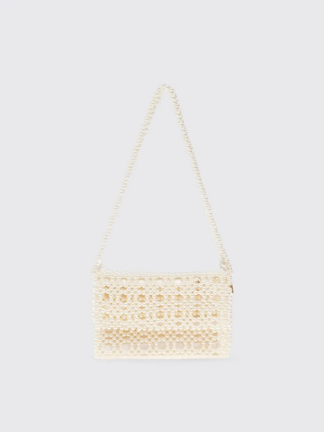 Borsa by Malene Birger in perle sintetiche con lavorazione ricamata