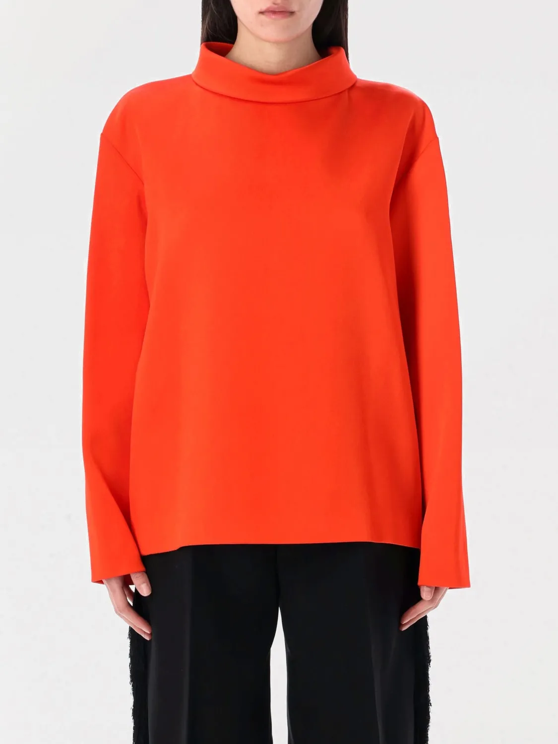 Blusa Carven in crêpe