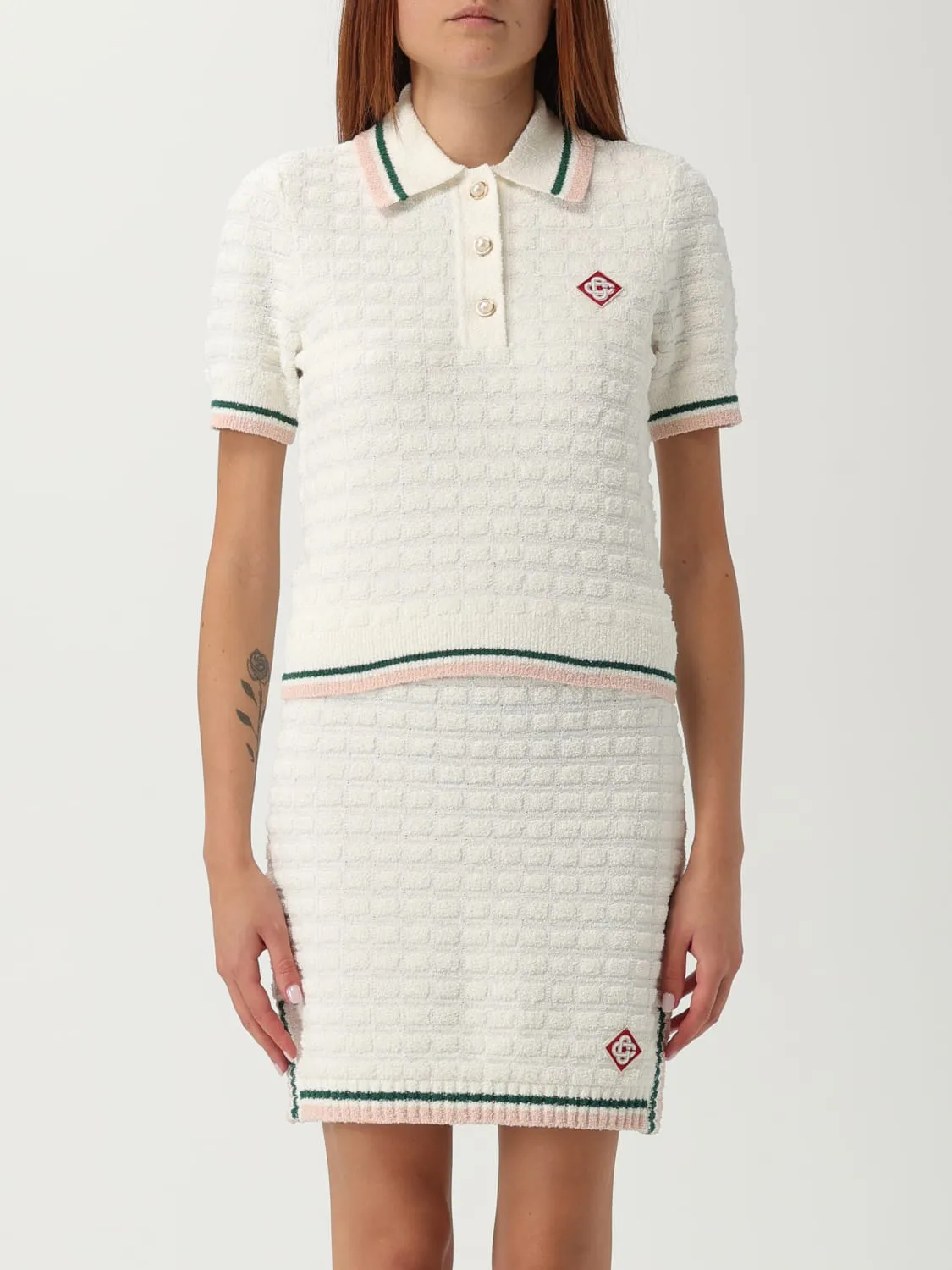 Polo Casablanca in misto cotone