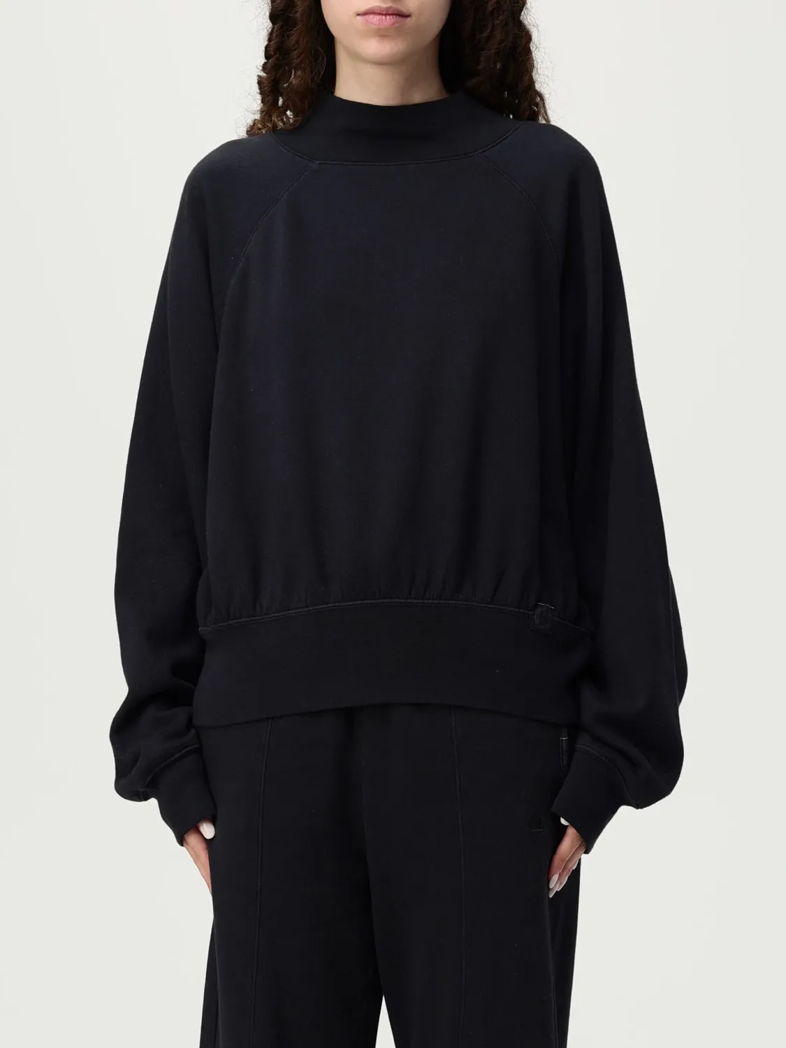 Felpa a girocollo over Champion