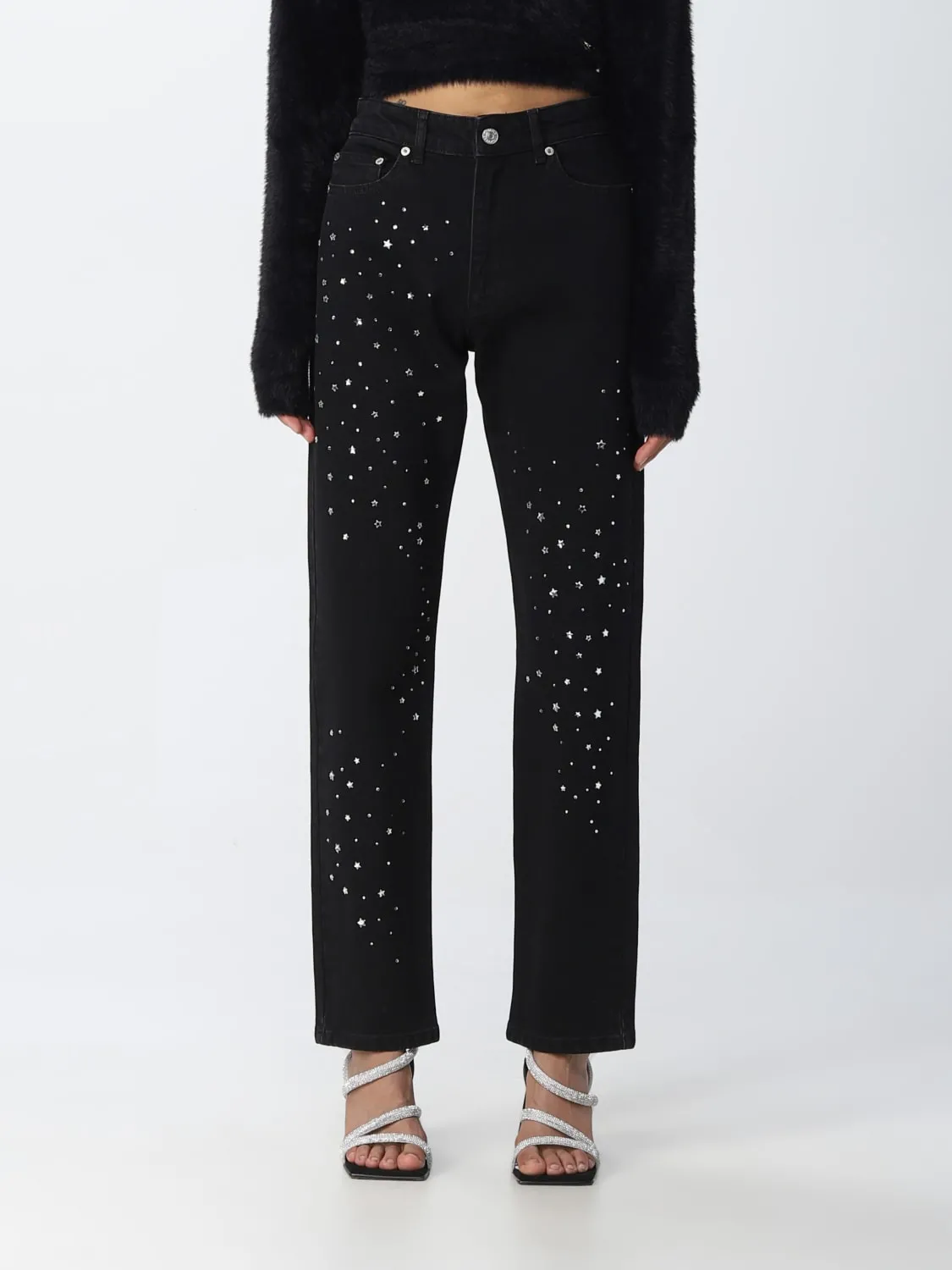 Jeans Chiara Ferragni con micro stelle all-over