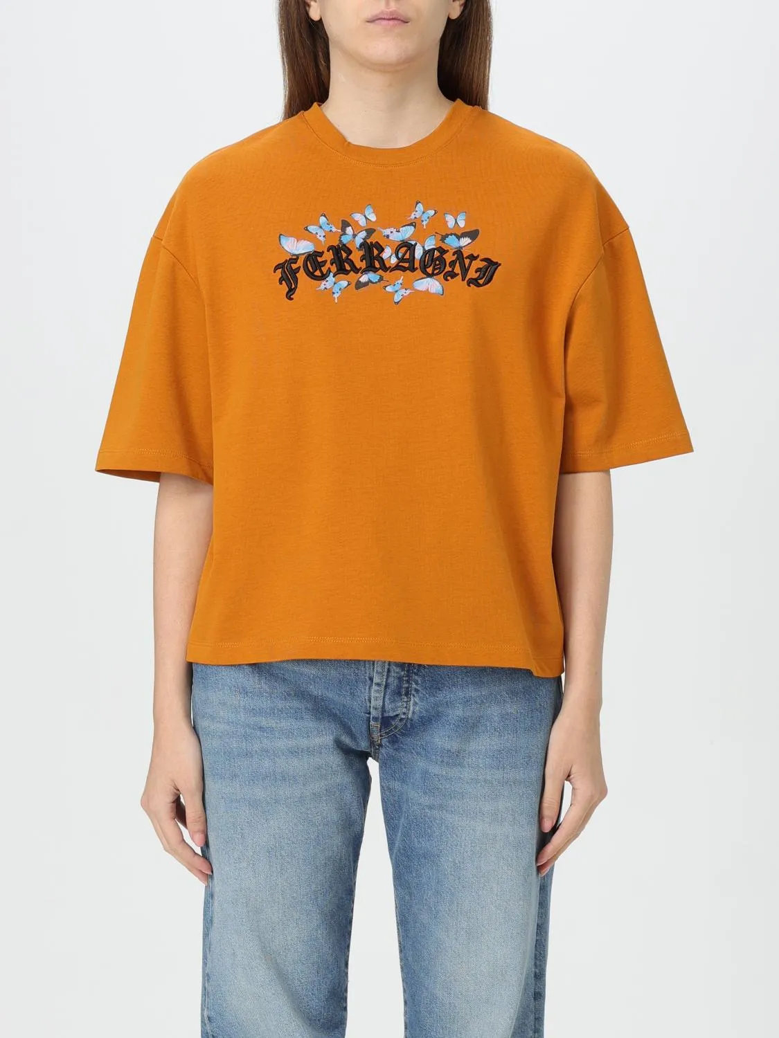 T-shirt Chiara Ferragni in cotone con stampa grafica