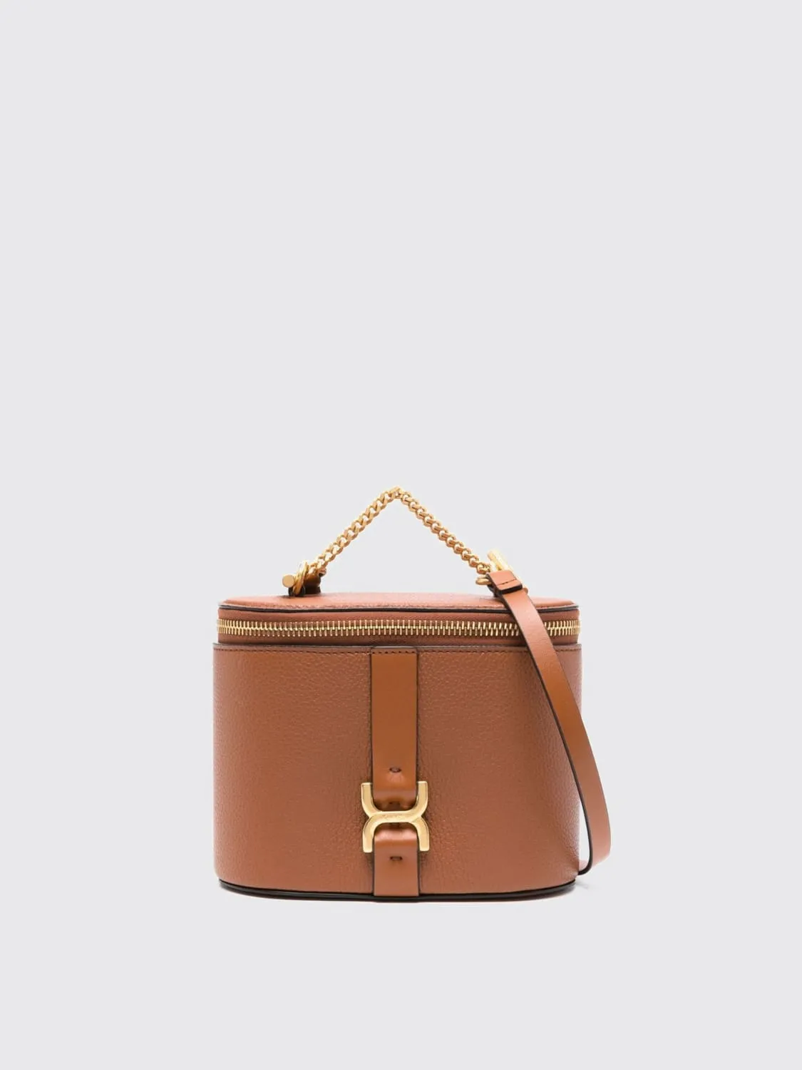 Borsa Marcie Vanity Mini Chloè in pelle a grana