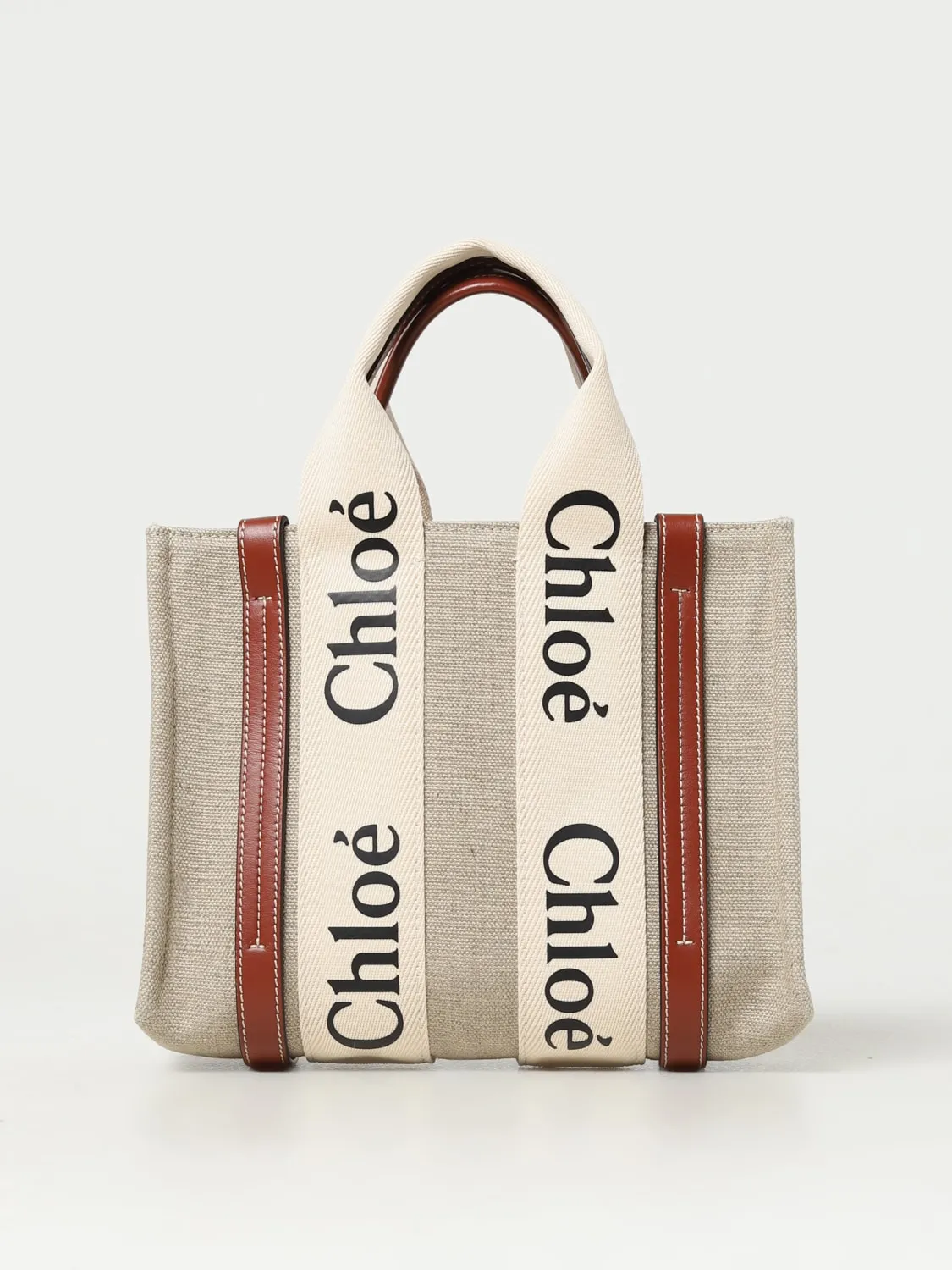 Borsa Chloé in canvas e pelle
