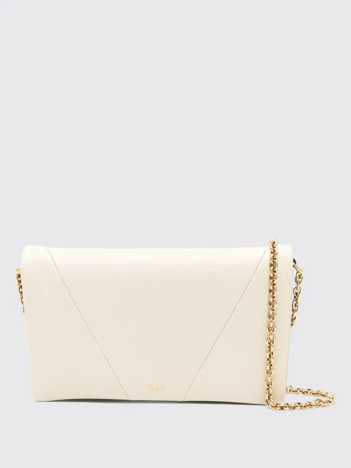 Clutch Spin flap cross body bag Chloè in pelle