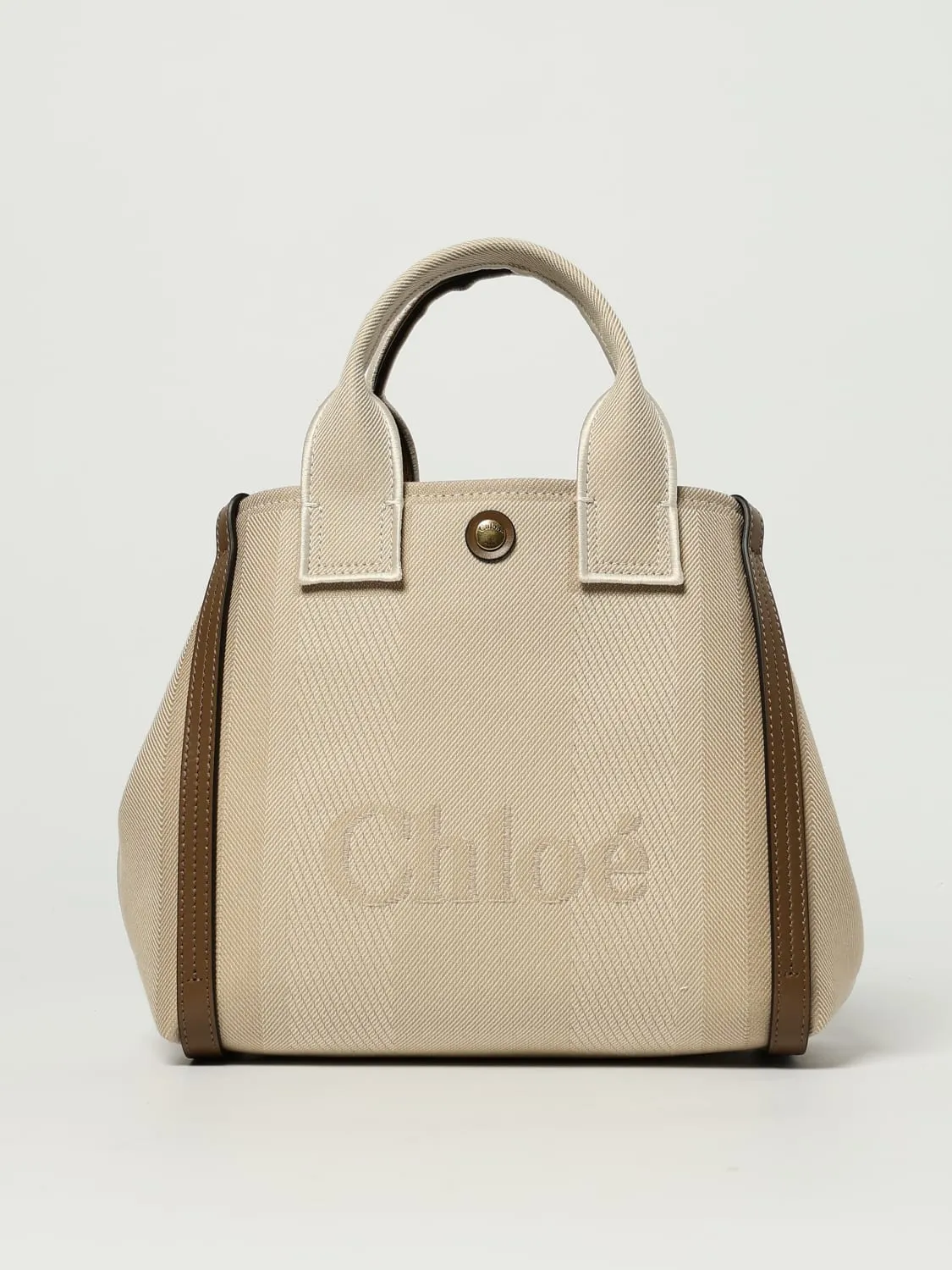 Borsa Carry Chloé in canvas