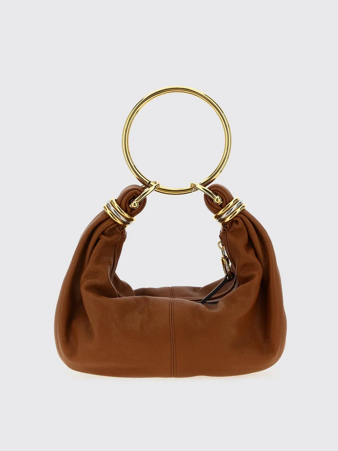 Borsa Bracelet Chloé in pelle a grana