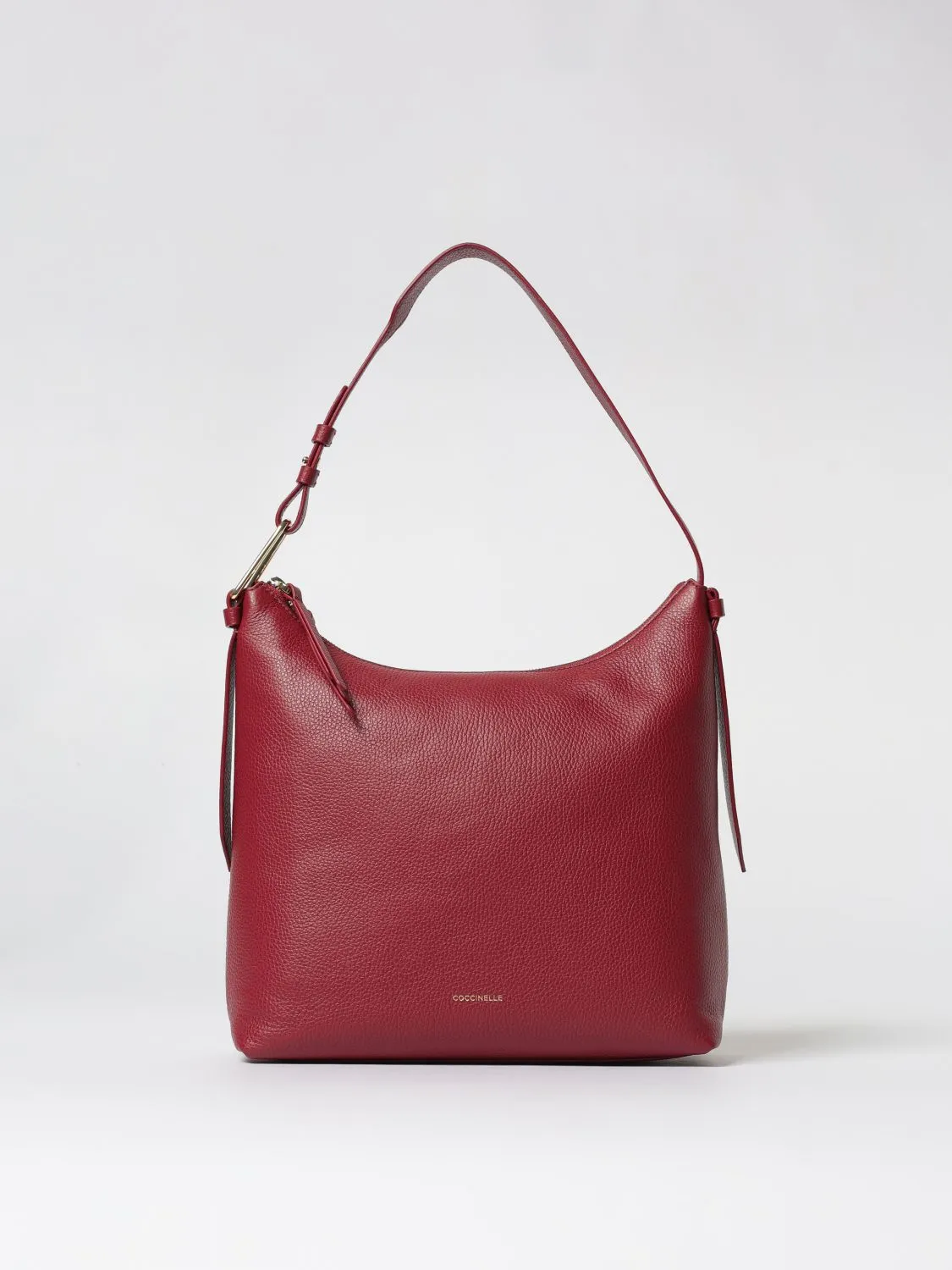 Borsa Malory Hobo Coccinelle in pelle a grana