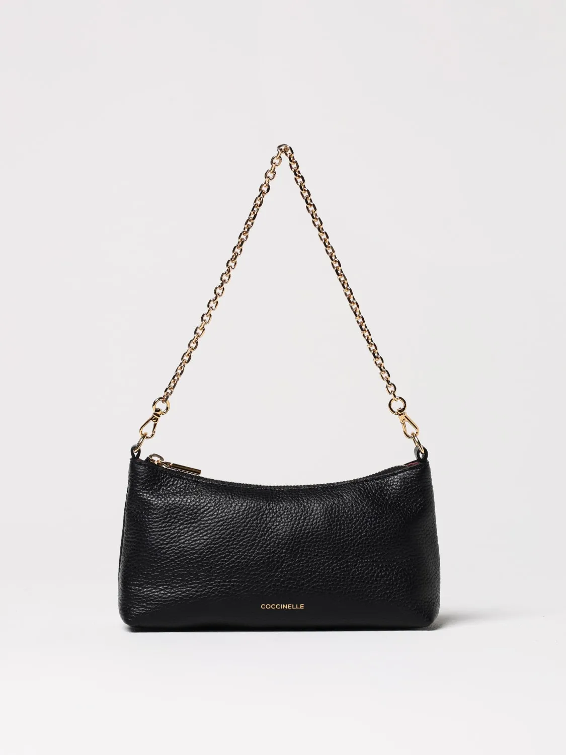 Borsa Aura Coccinelle in pelle a grana