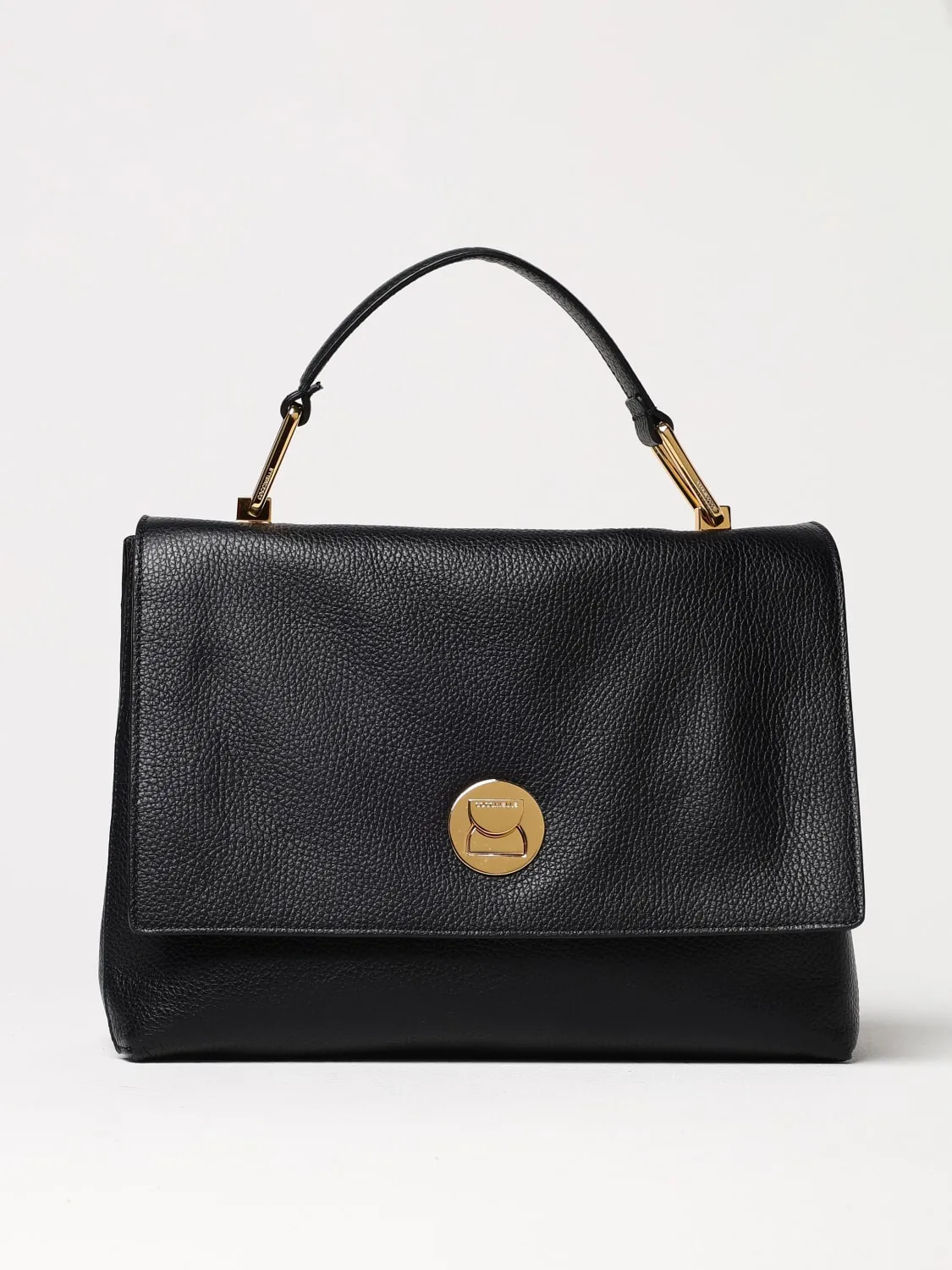 Borsa Liya Coccinelle in pelle a grana