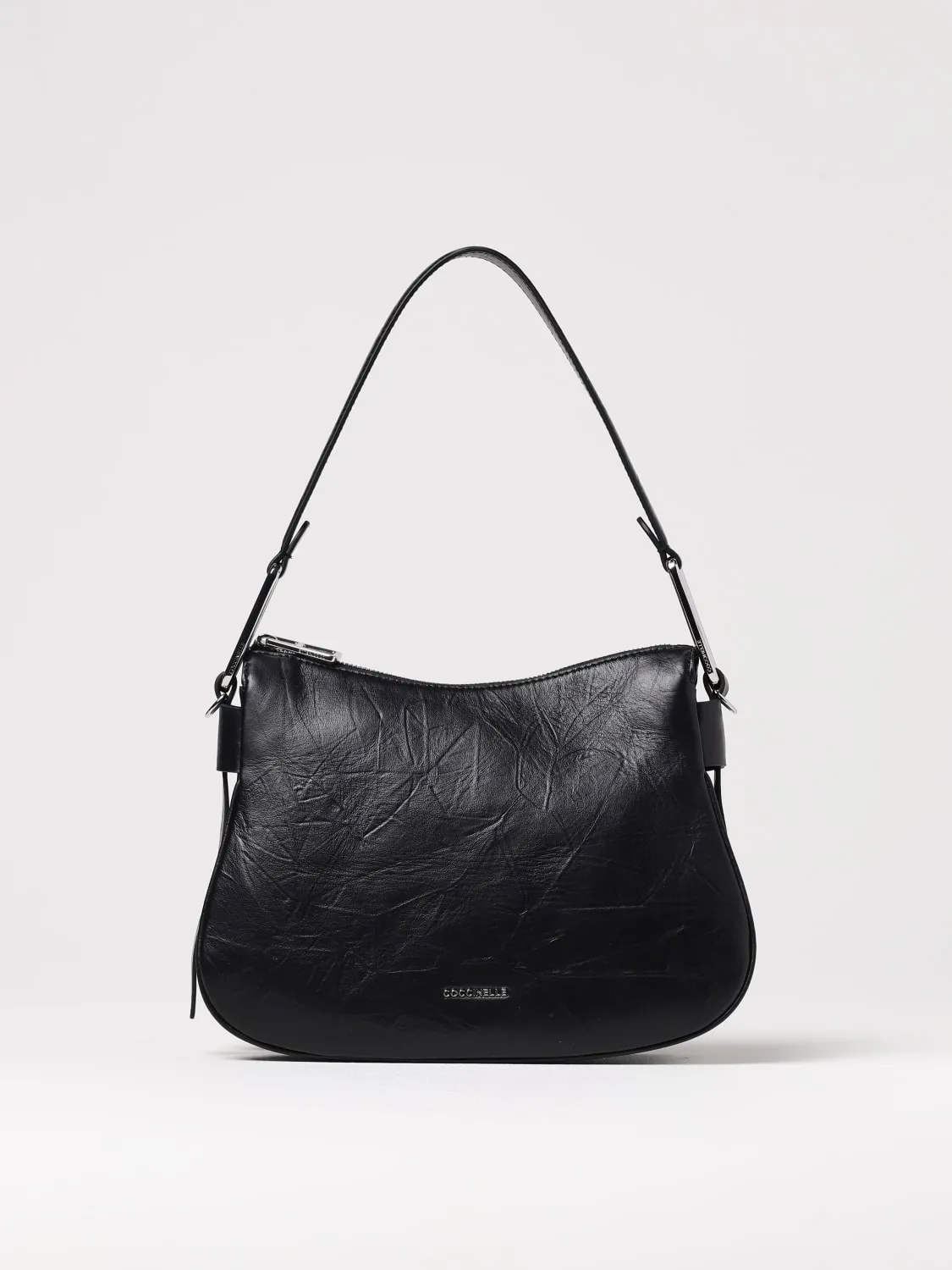 Borsa Coccinelle in pelle stropicciata