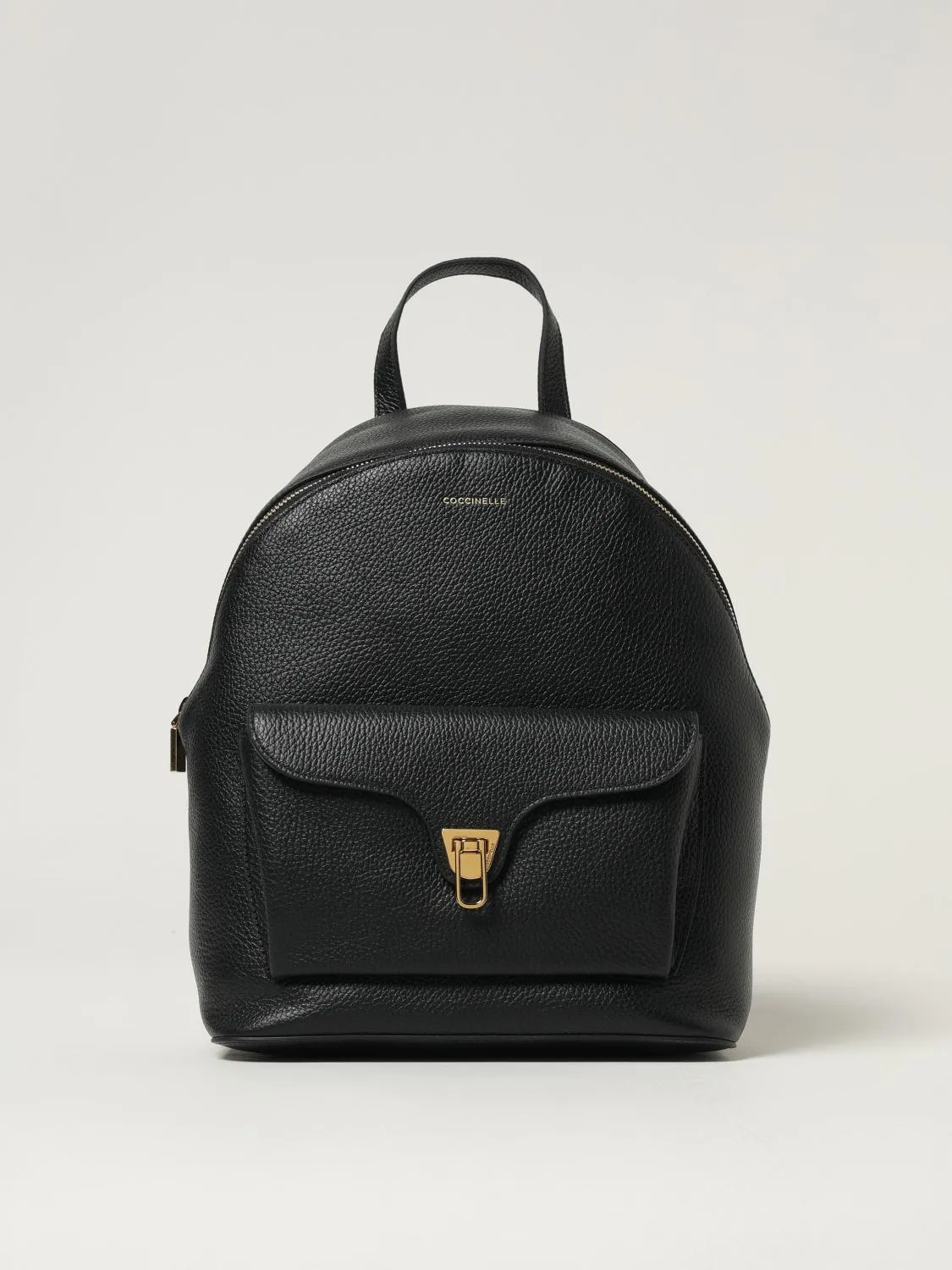 Zaino Beat Generation Coccinelle in pelle a grana