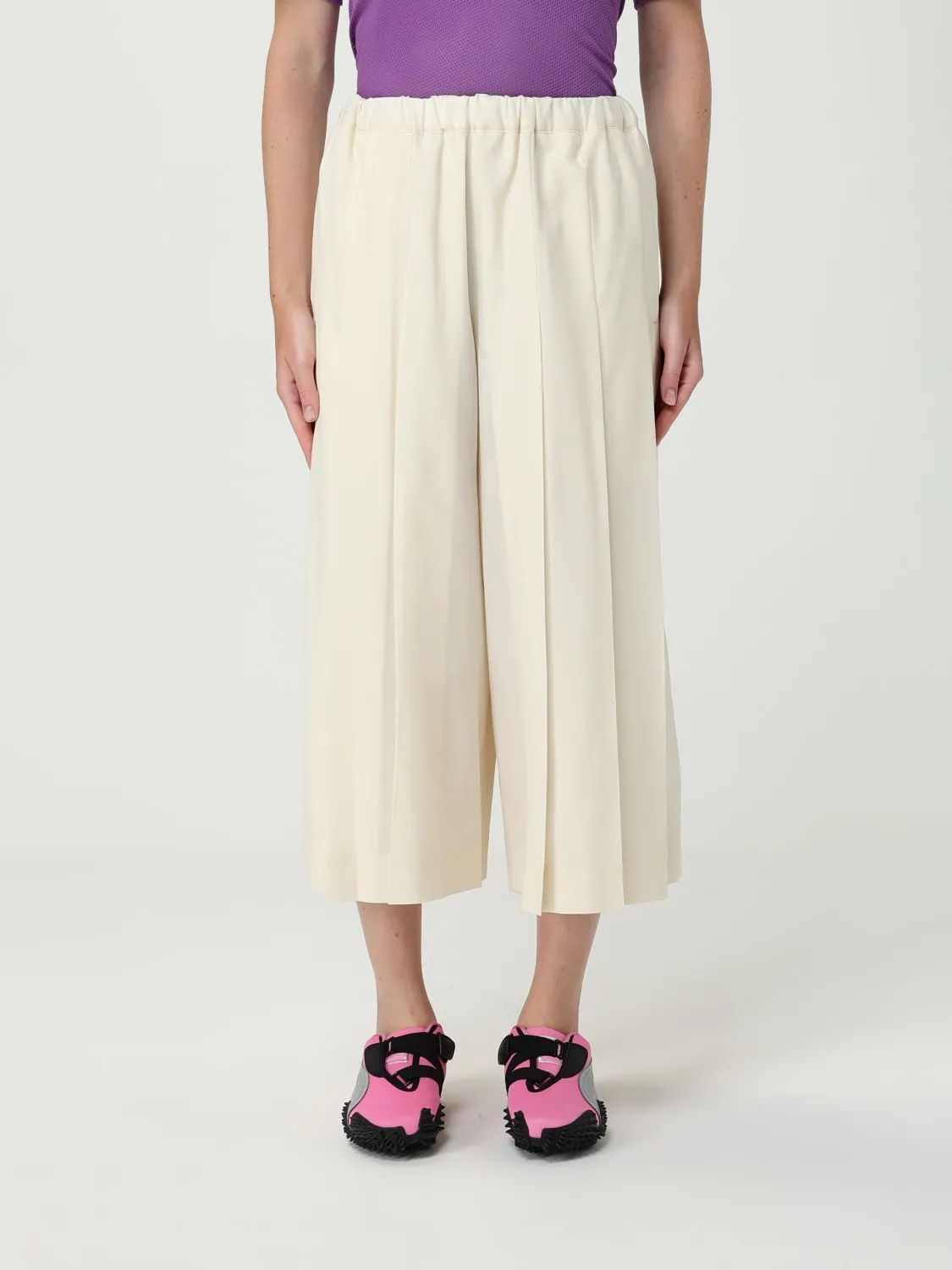 Pantalone in lana plissettato Comme Des Garcons