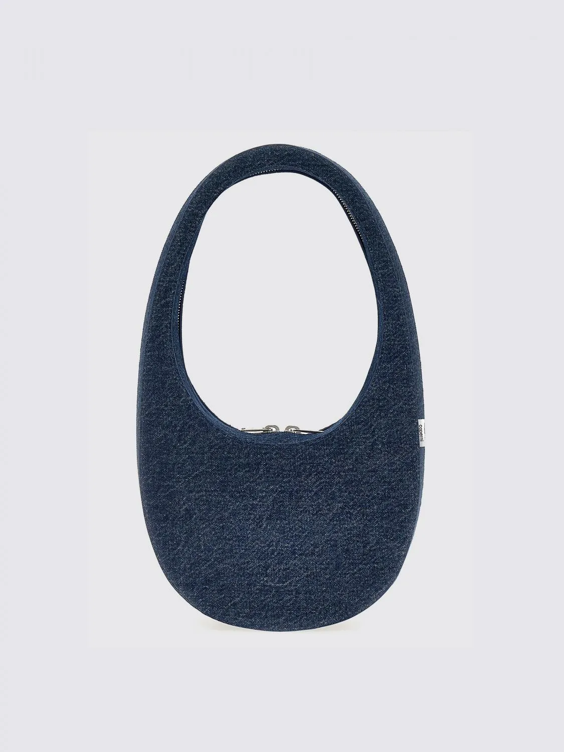 Borsa Swipe Coperni in denim di cotone e pelle