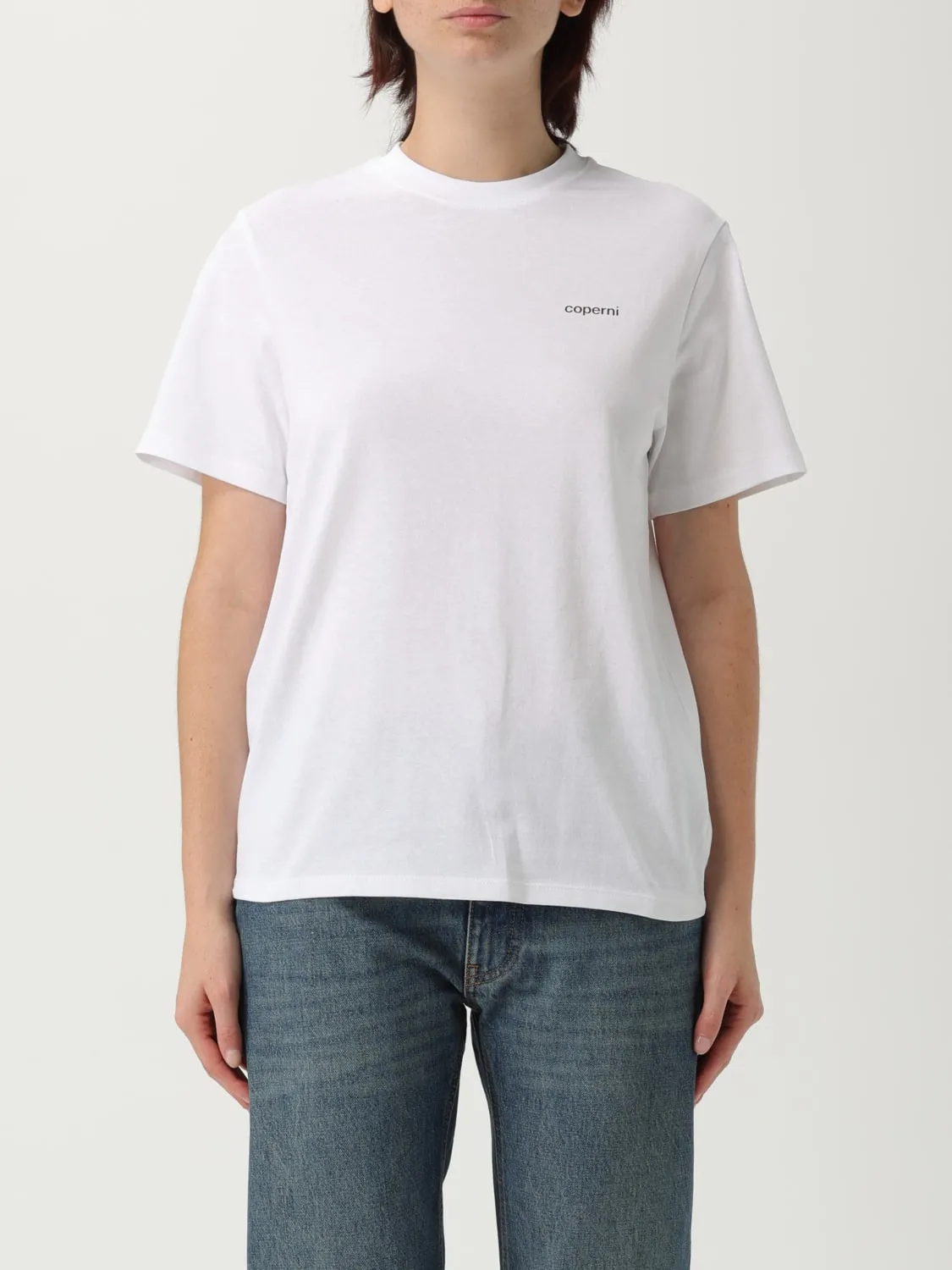 T-shirt basic Coperni in cotone con logo