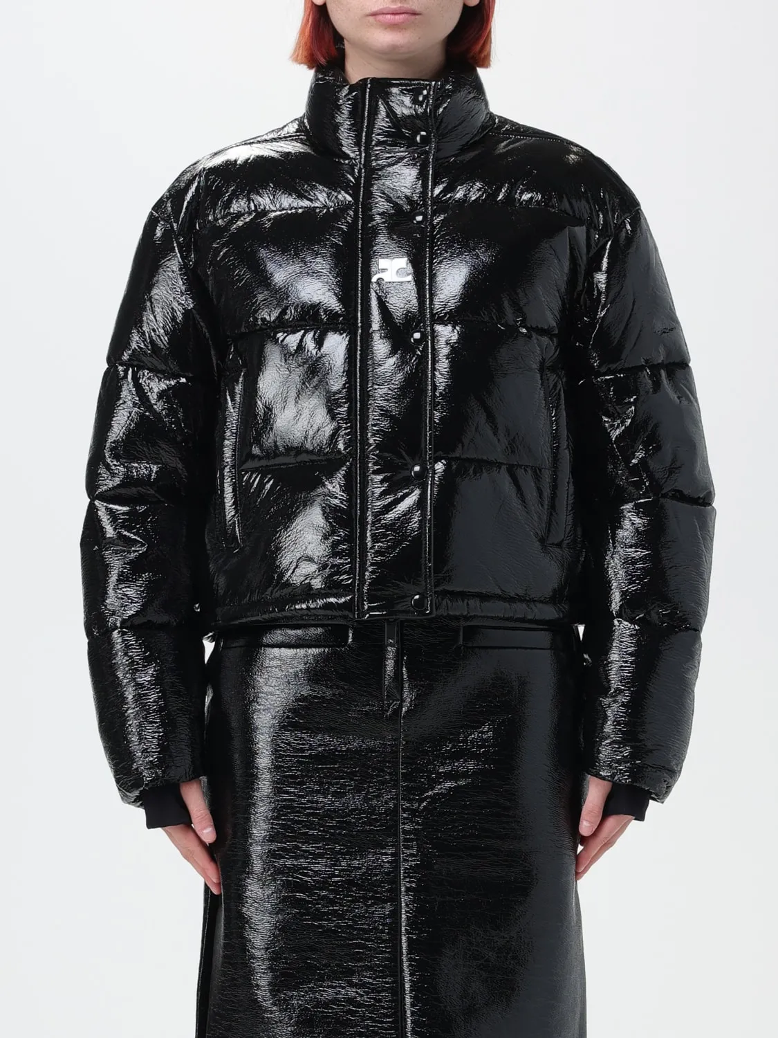 Piumino Courrèges in nylon