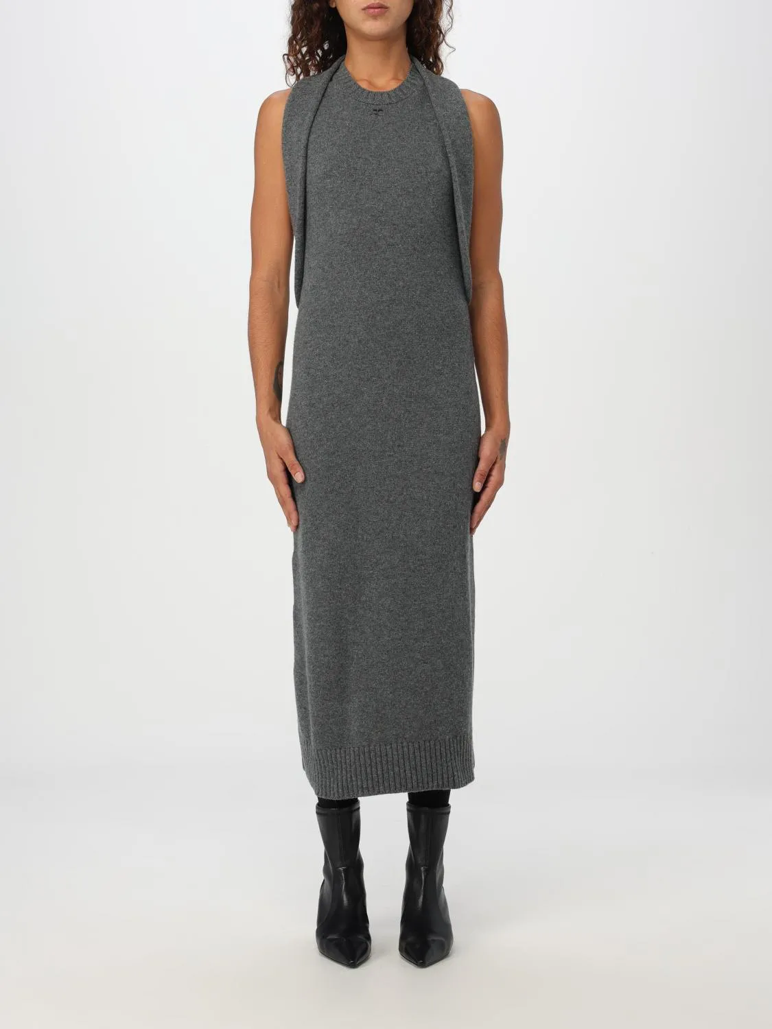 Abito Courrèges in lana stretch