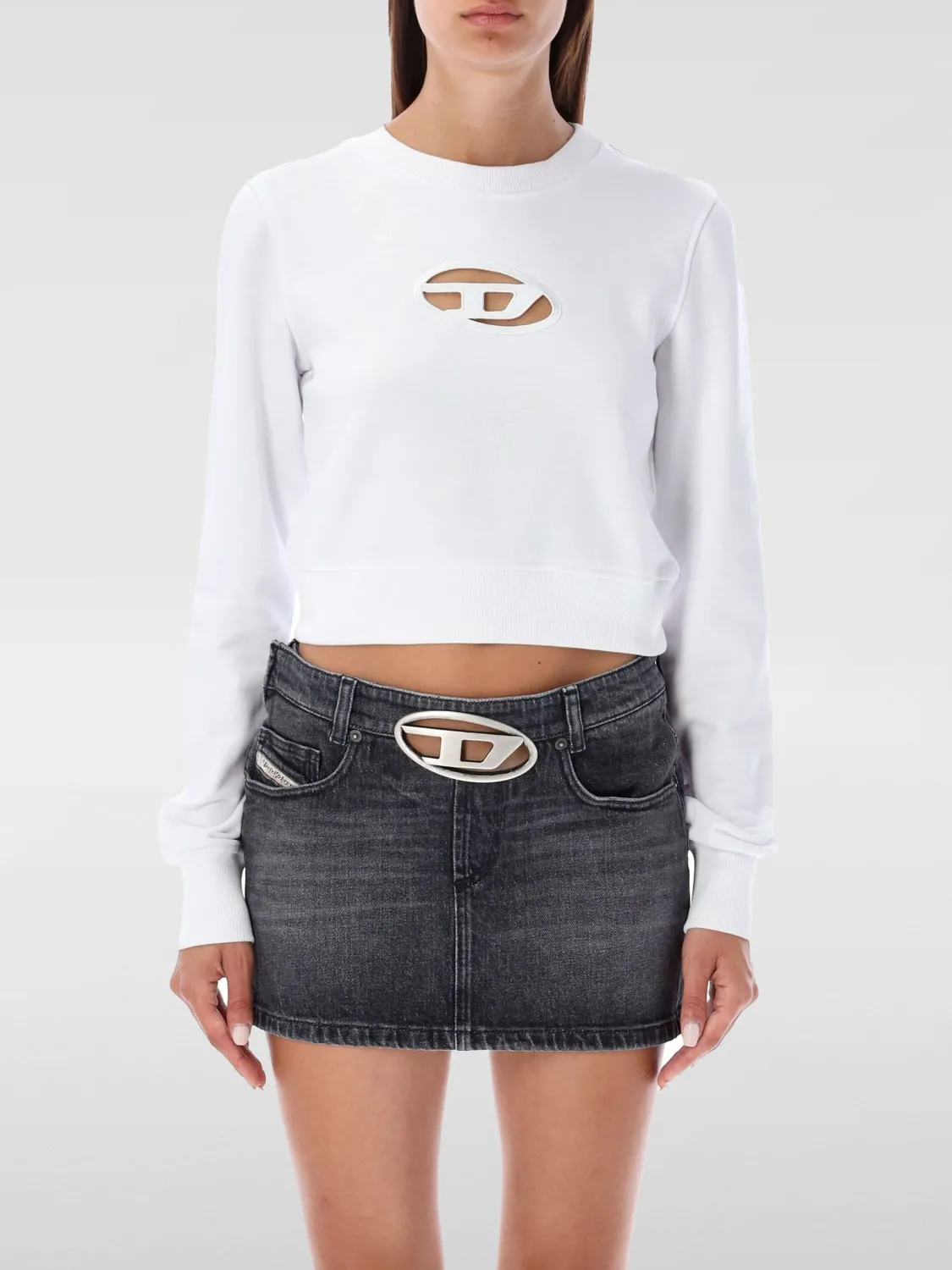 Felpa crop Oval D Diesel