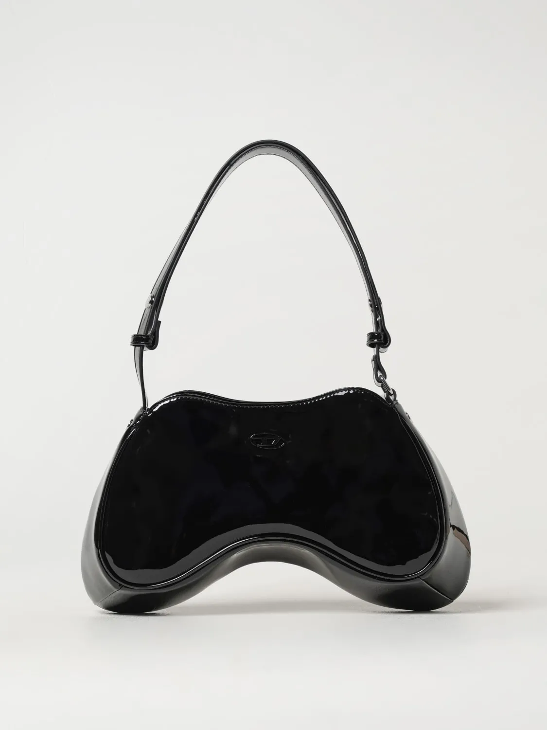 Play-Crossbody in PU lucido Diesel