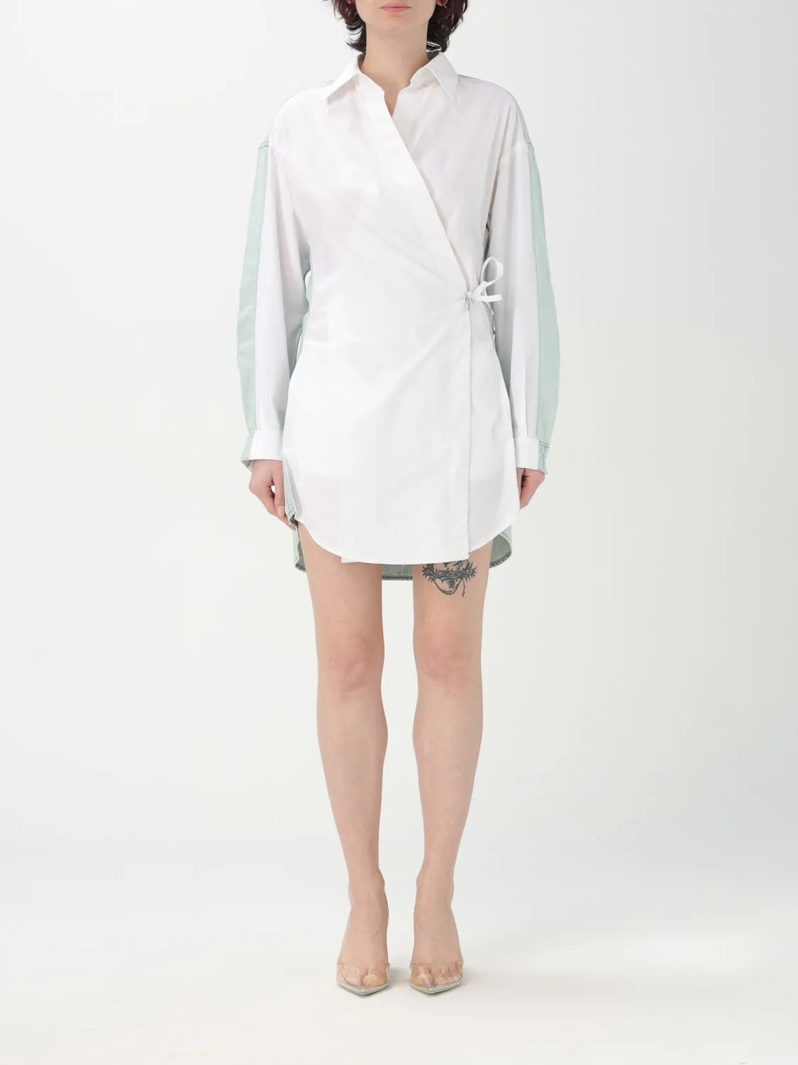 Abito chemisier Diesel in cotone