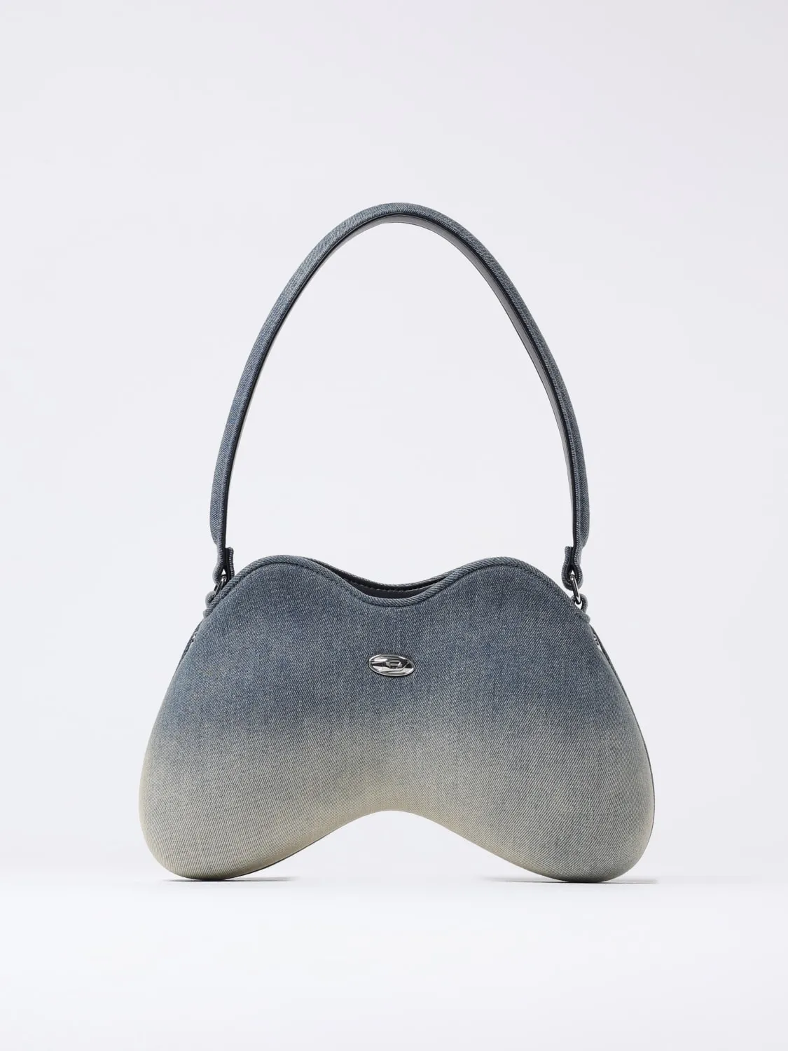 Borsa a spalla double-d shoulder Diesel in denim