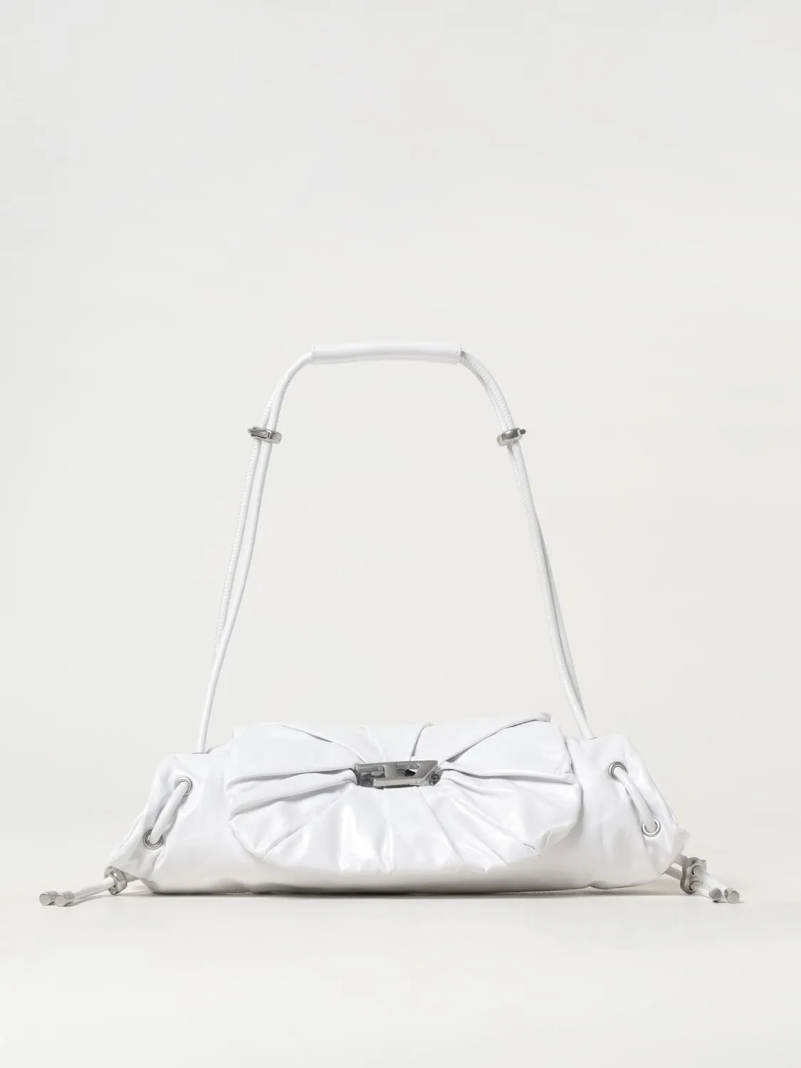 Borsa Scrunch-D S piccola in pelle arricciata Diesel