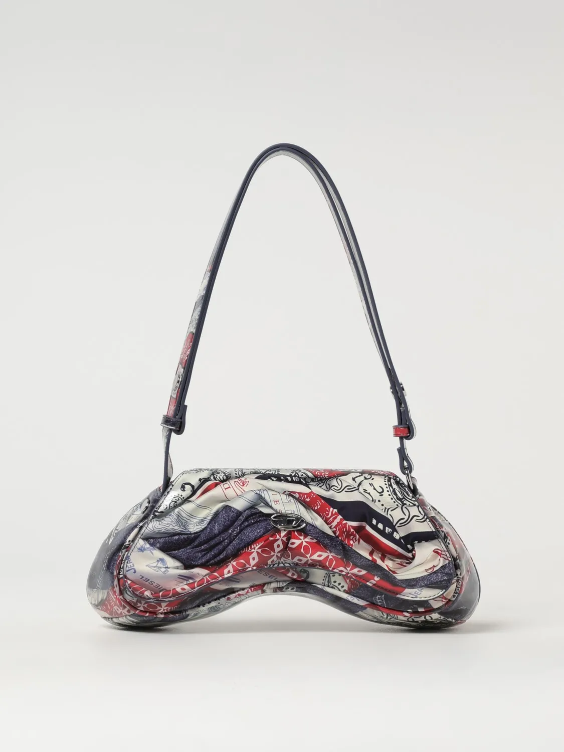 Play-Borsa in PU stampato lucido Diesel