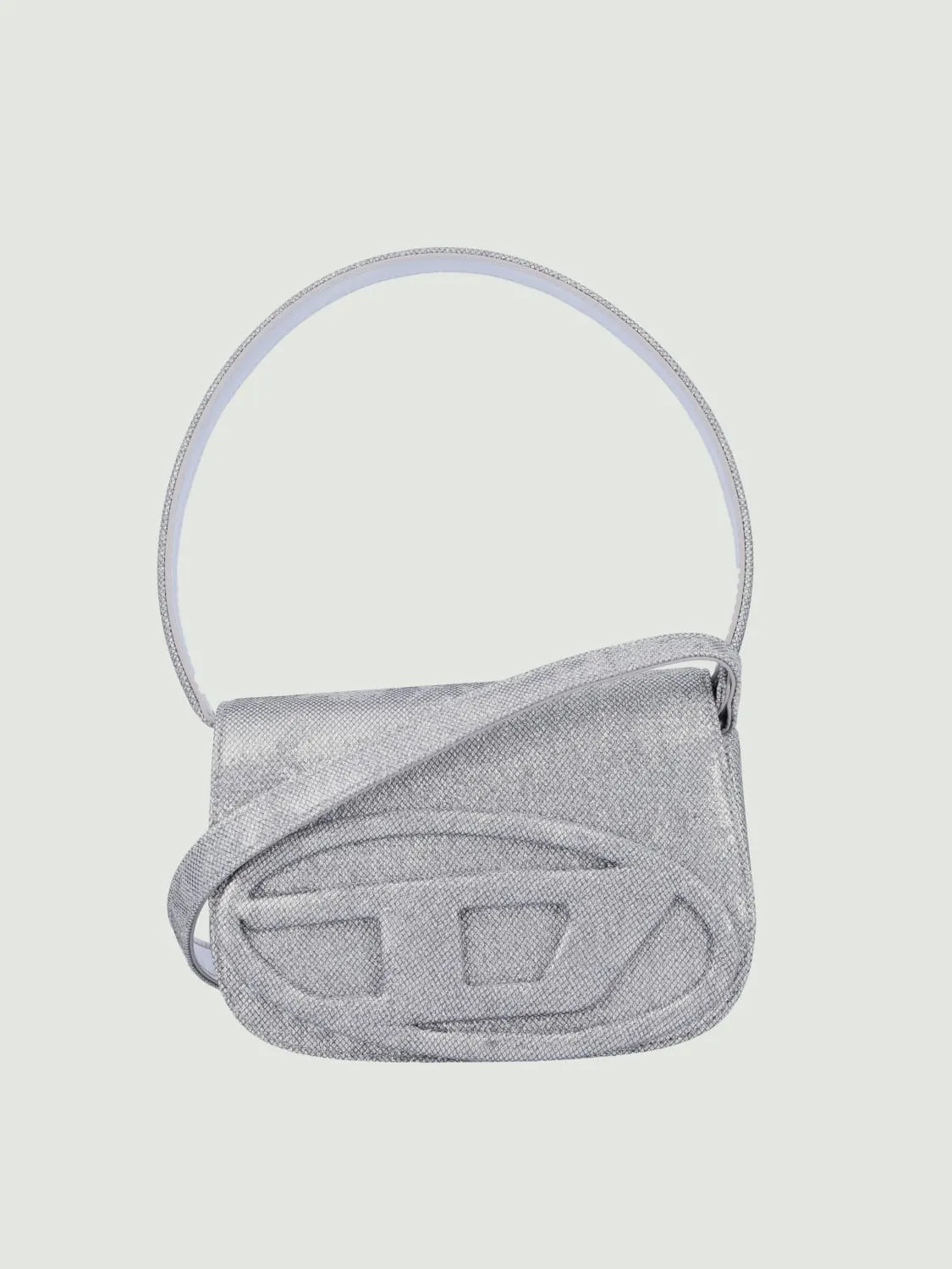 Borsa 1DR Diesel in cotone lurex e vernice