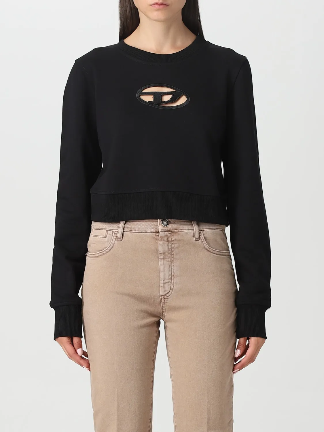 Felpa Oval D Diesel in misto cotone