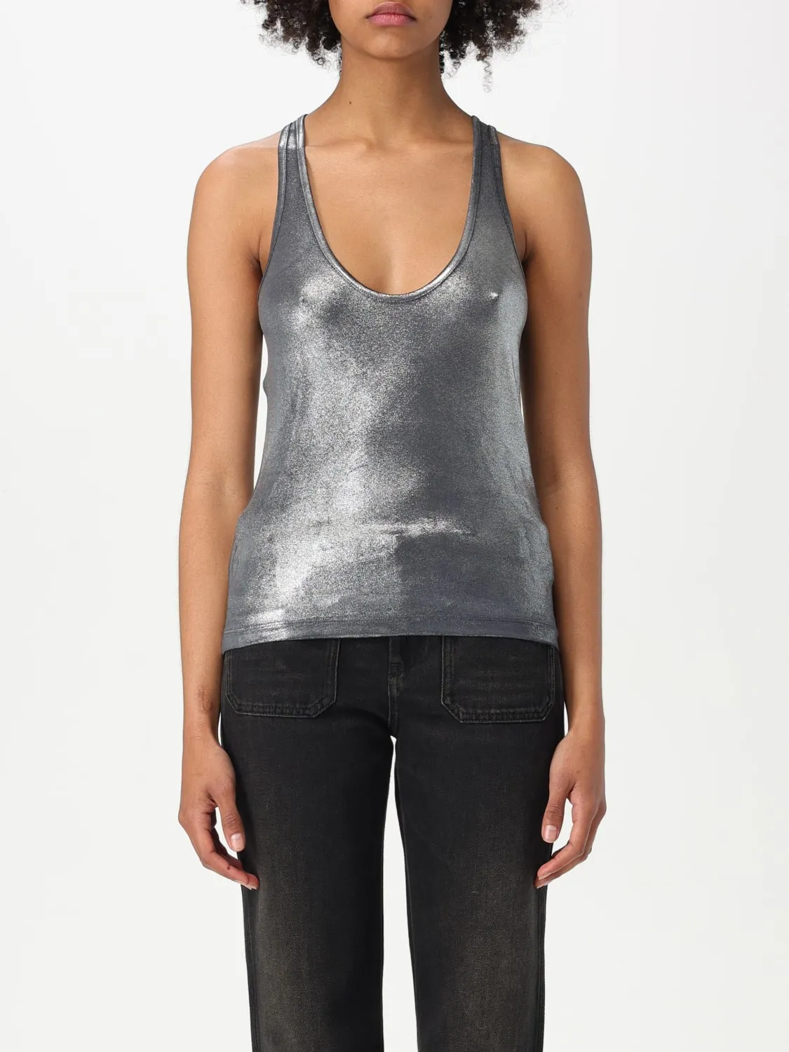 Top Diesel in jersey metallizzato