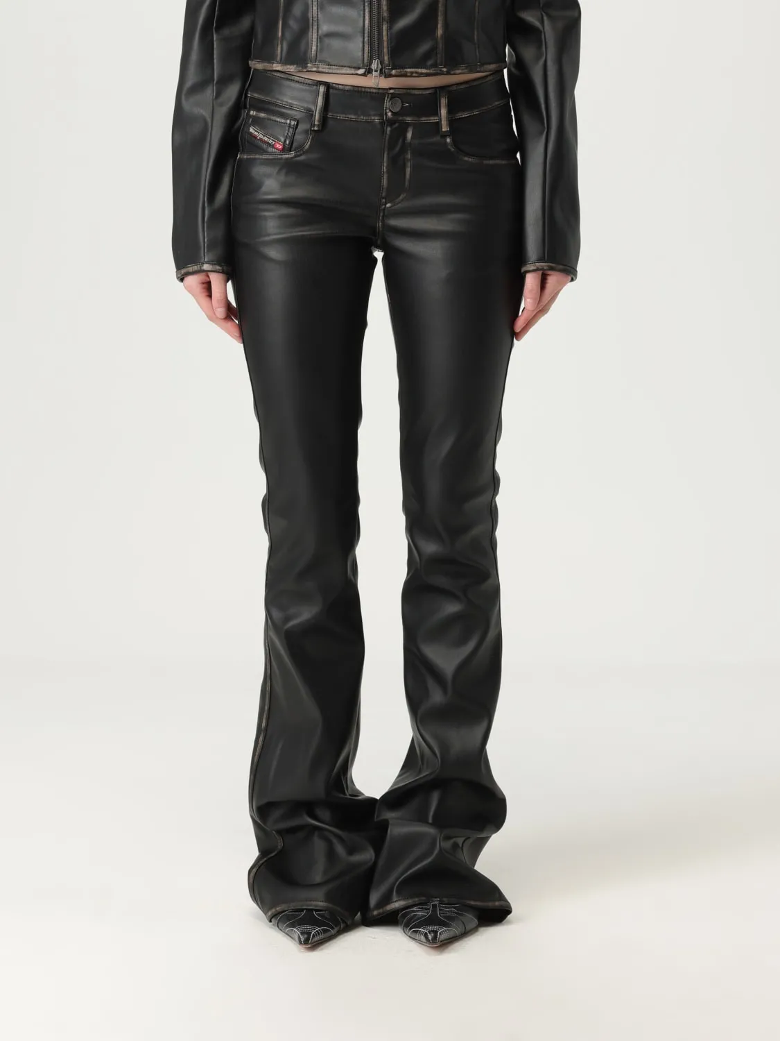 Pantalone Diesel in pelle