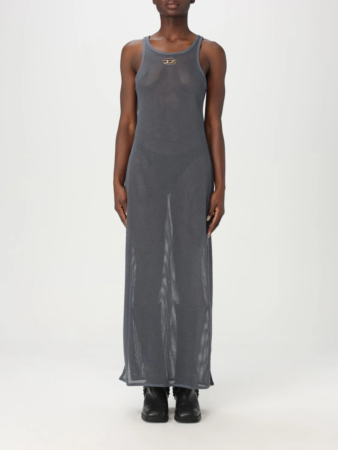 Abito Diesel in cotone stretch a rete