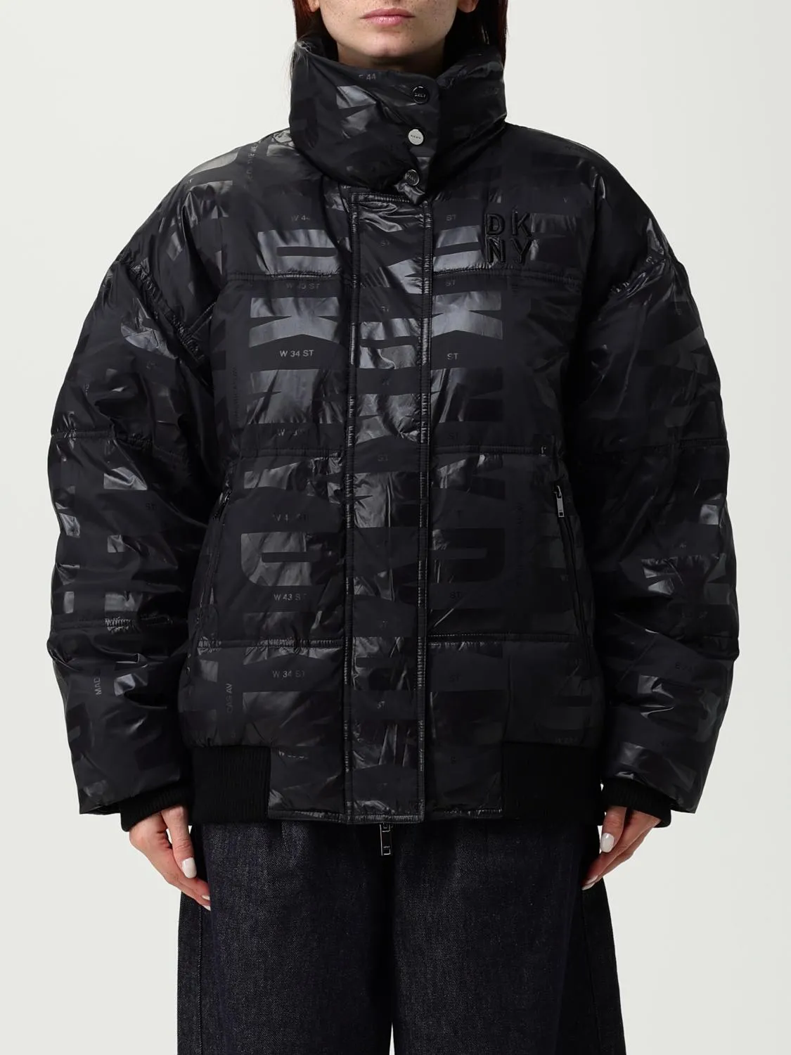 Piumino Dkny in nylon trapuntato