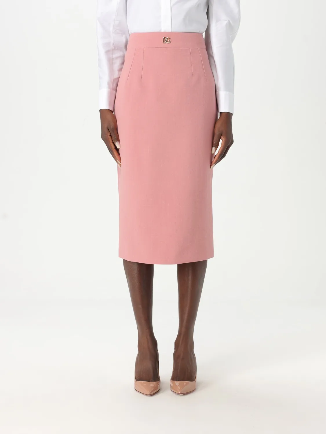 Gonna a tubino DG Dolce & Gabbana in lana