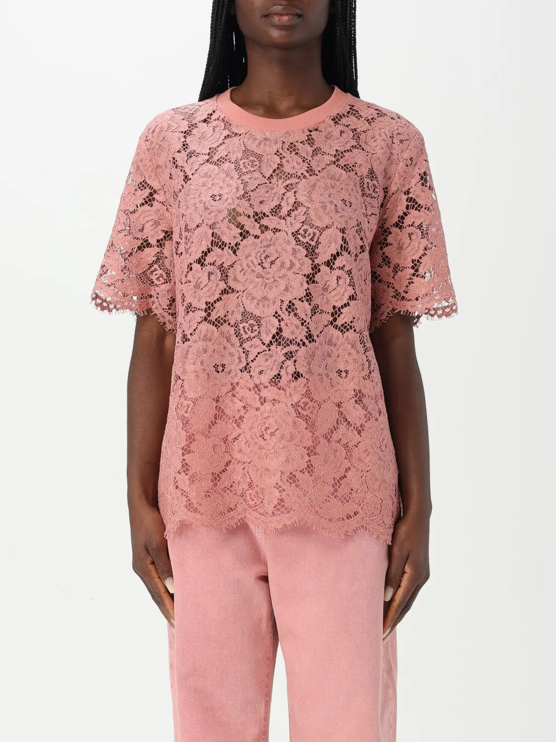 T-shirt Dolce & Gabbana in pizzo