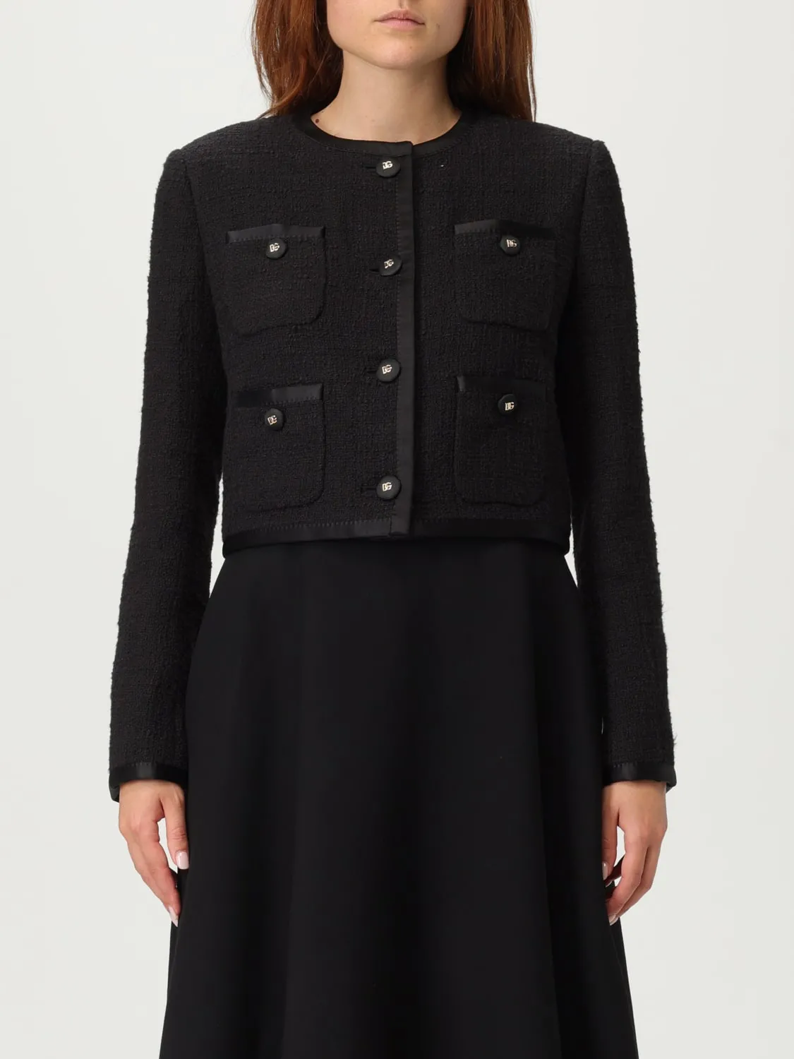 Giacca Dolce & Gabbana in misto cotone e seta